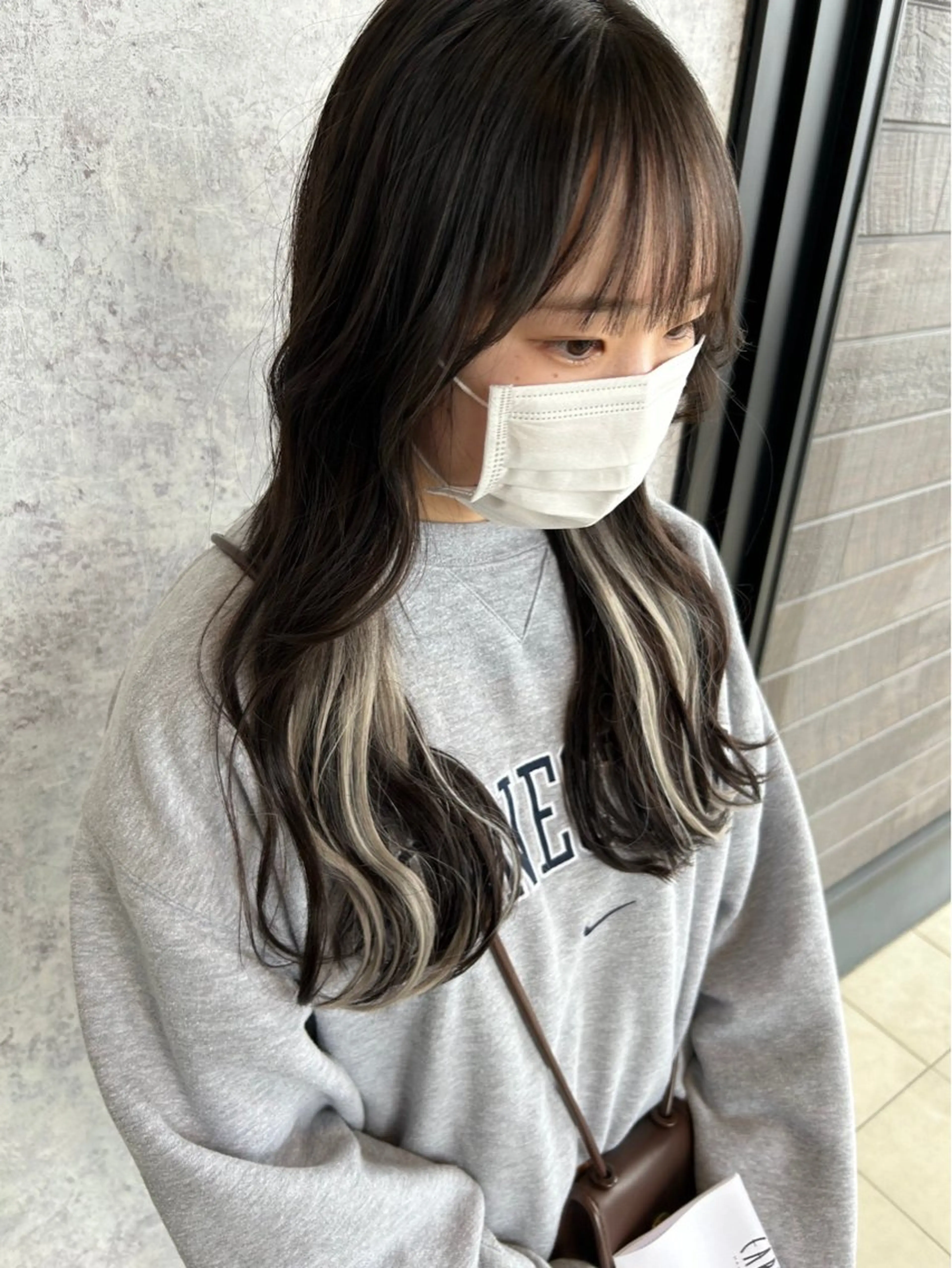 セミロング 池田 真理のヘアスタイル