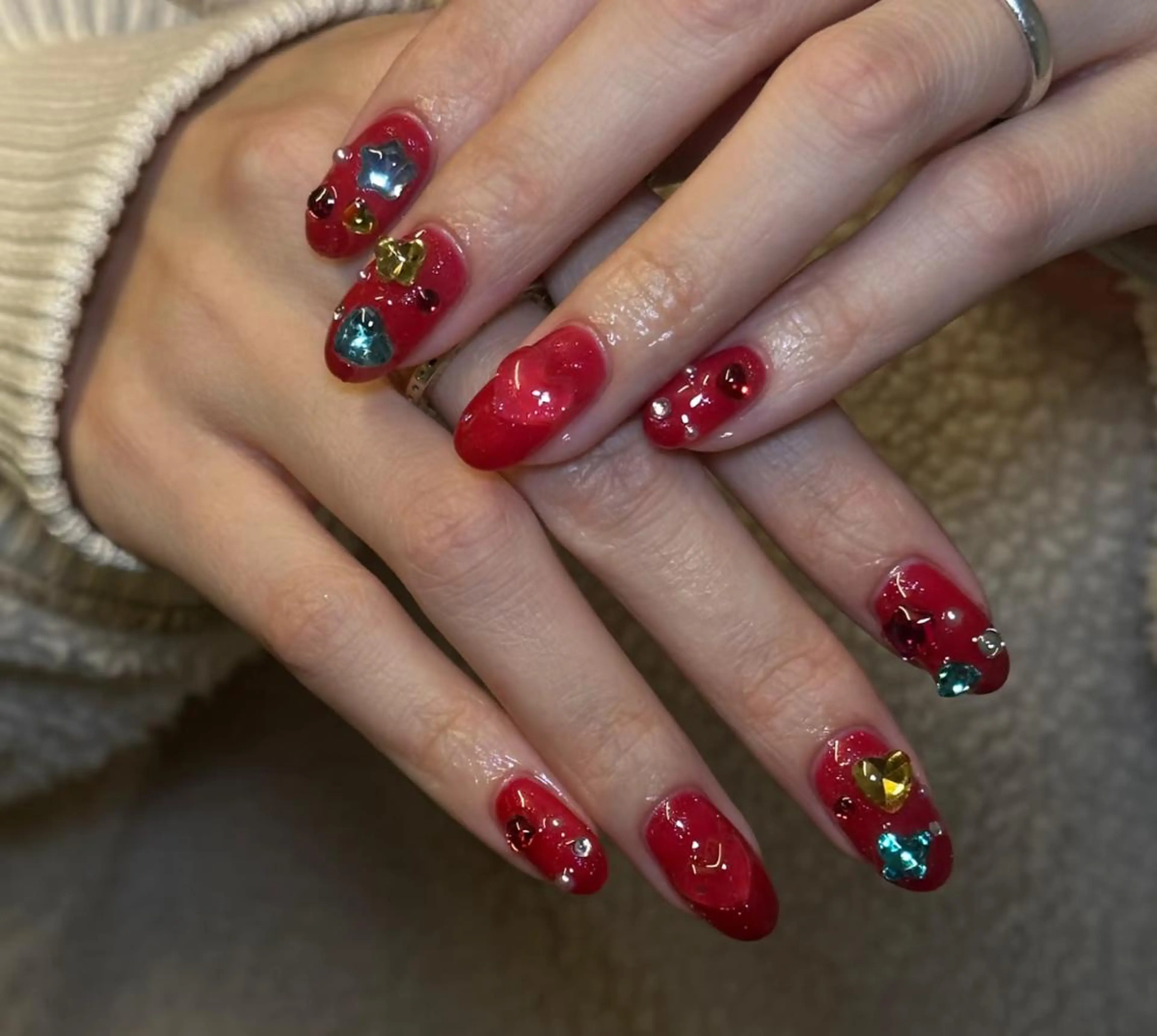 ネイル ハンドネイル 🎀 NaNa_nailのネイルデザイン