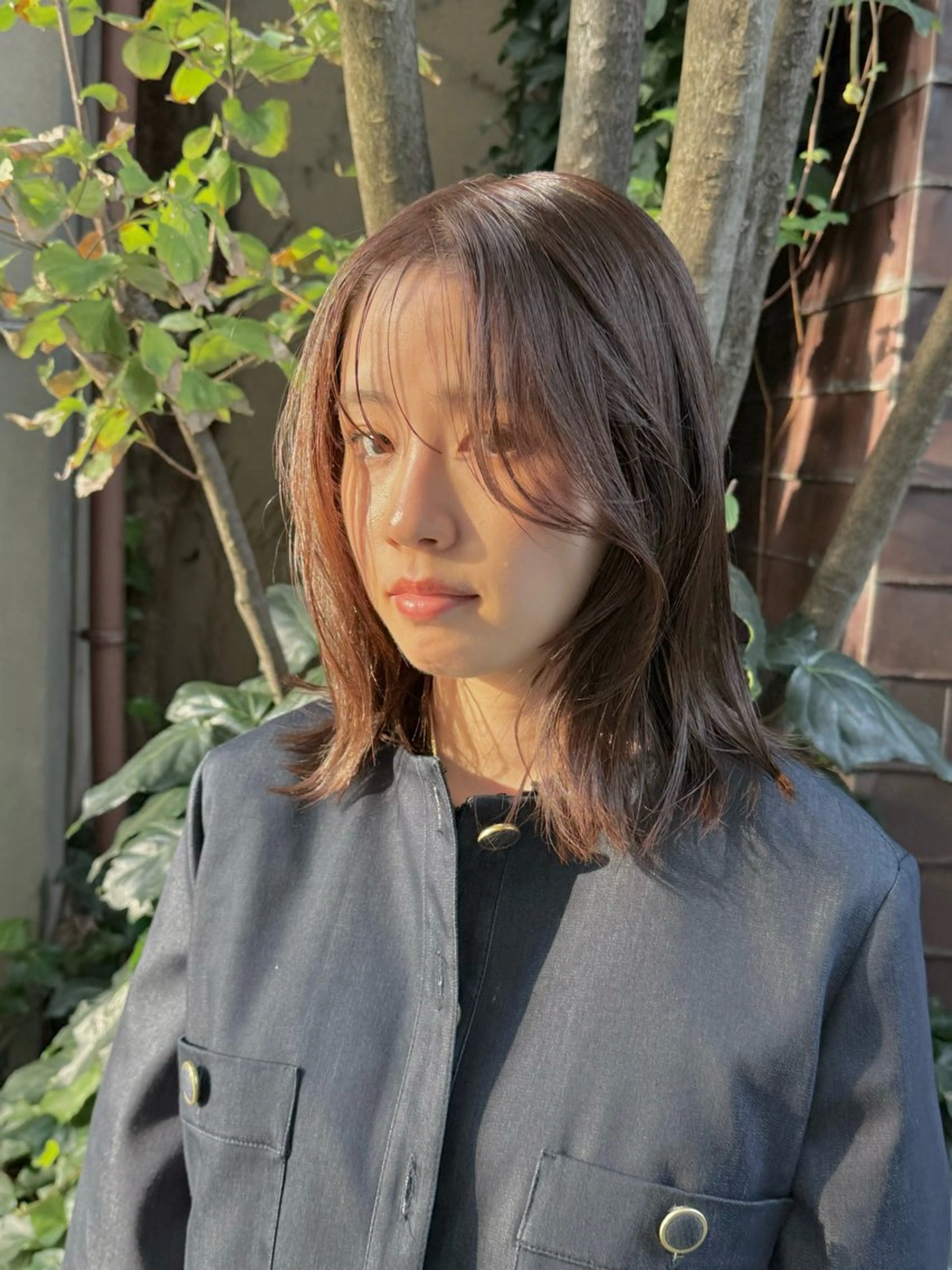 ショート カラー カット ヘアカラー トリートメント KOHNO/ブリーチ なし/透明感カラーのヘアスタイル