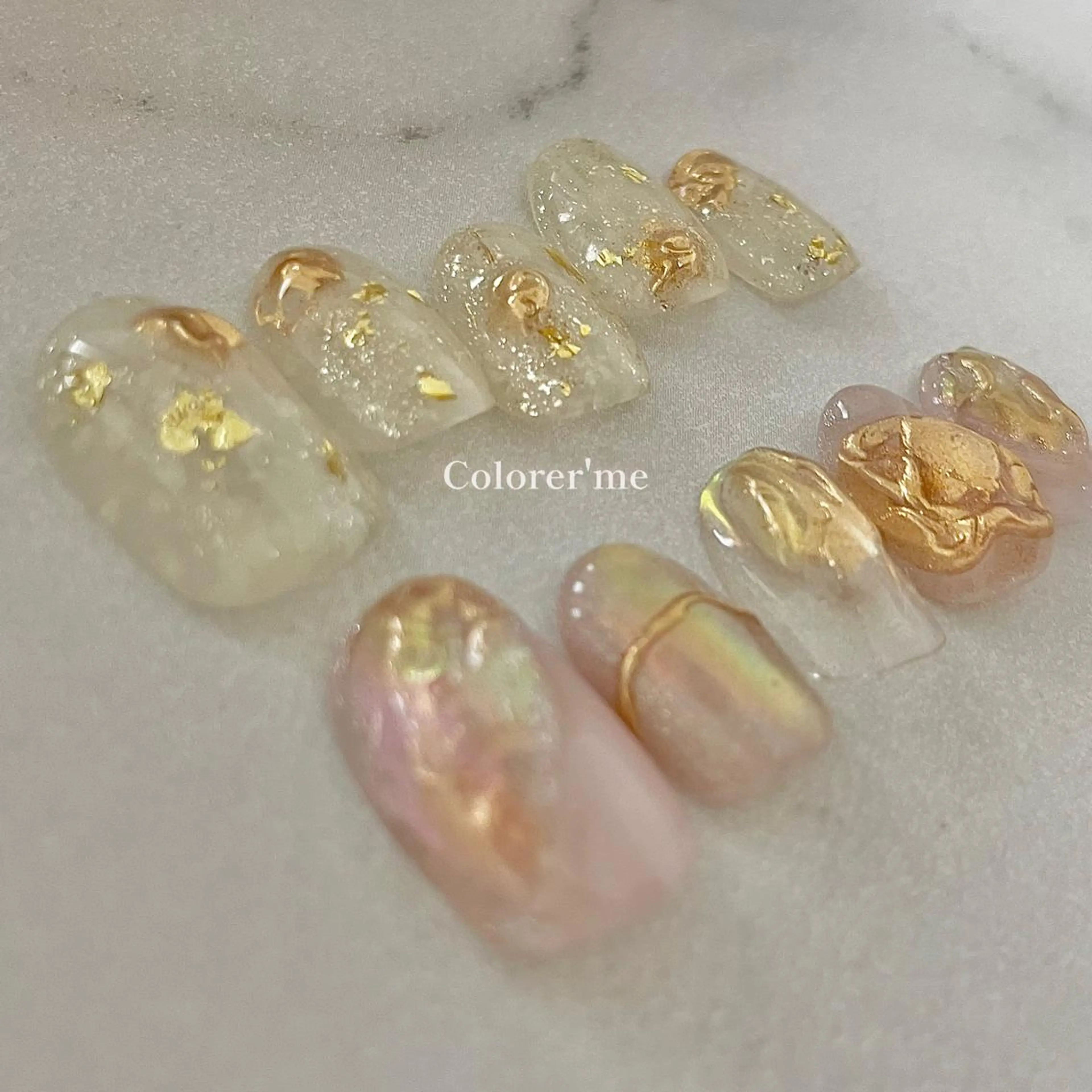 ネイル ぷっくりネイル Colorer'me クロレミーのネイルデザイン