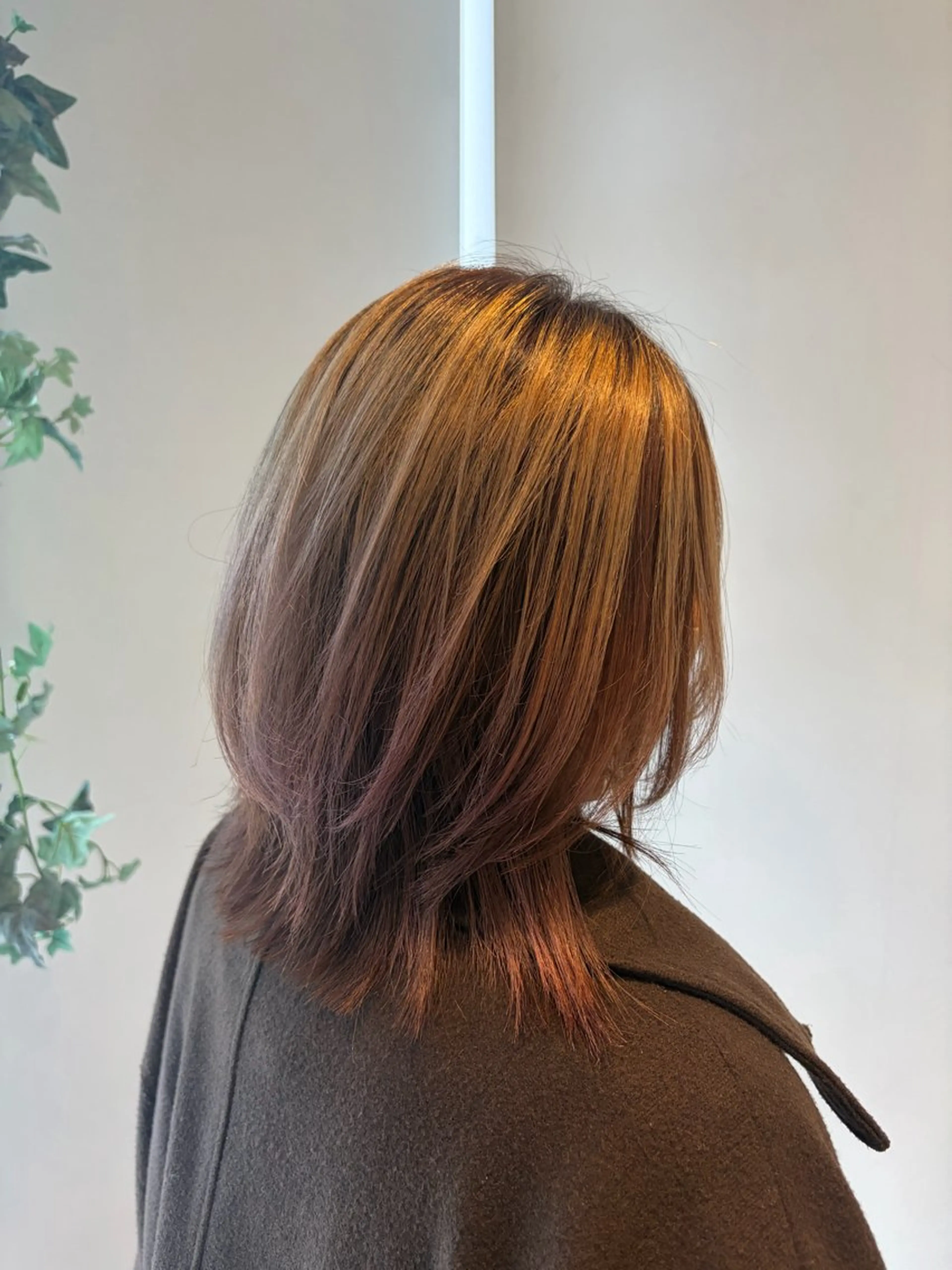 ミディアム 中江 唱のヘアスタイル