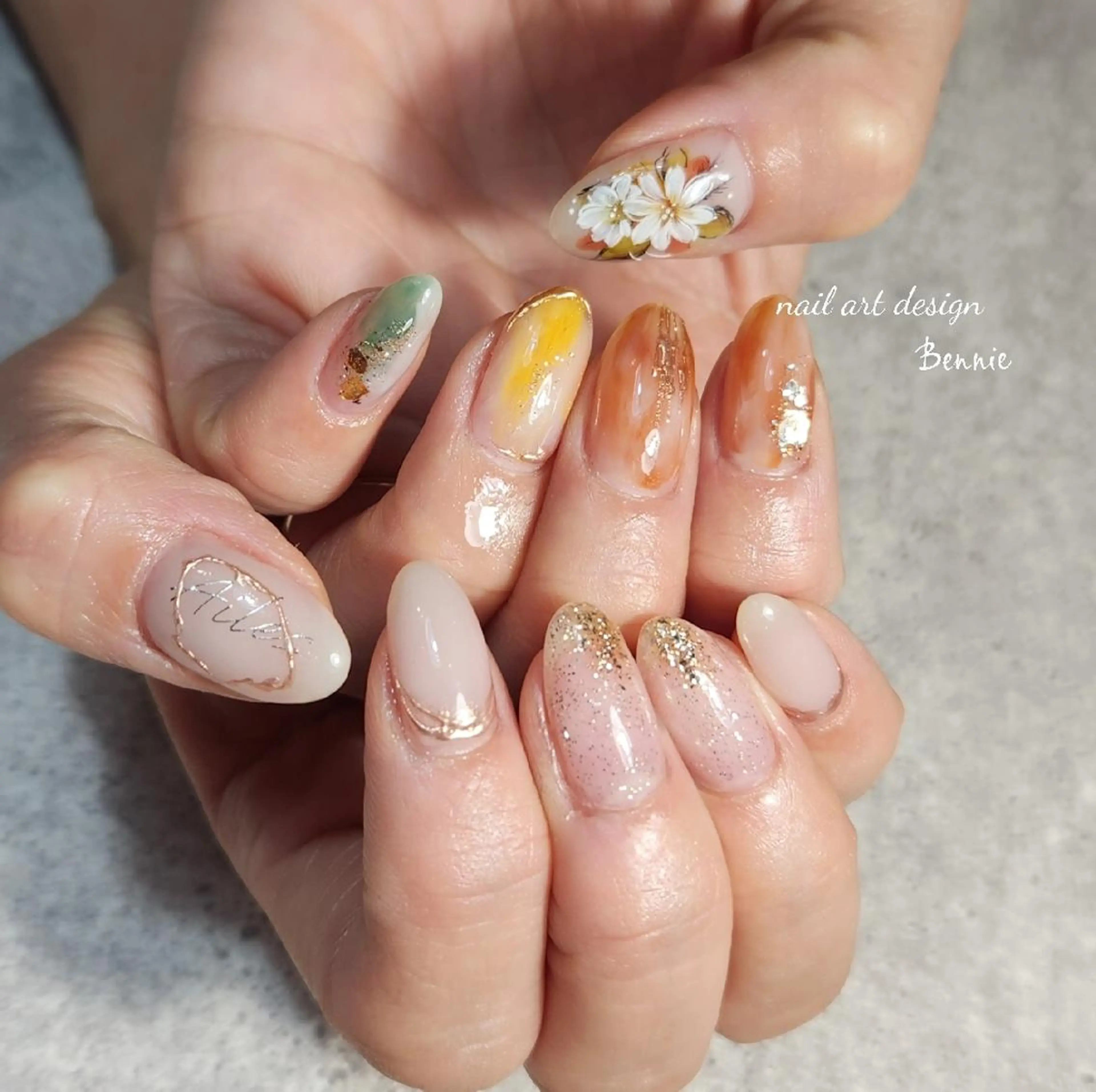 ネイル アートネイル ハンドネイル   BENNIEのネイルデザイン
