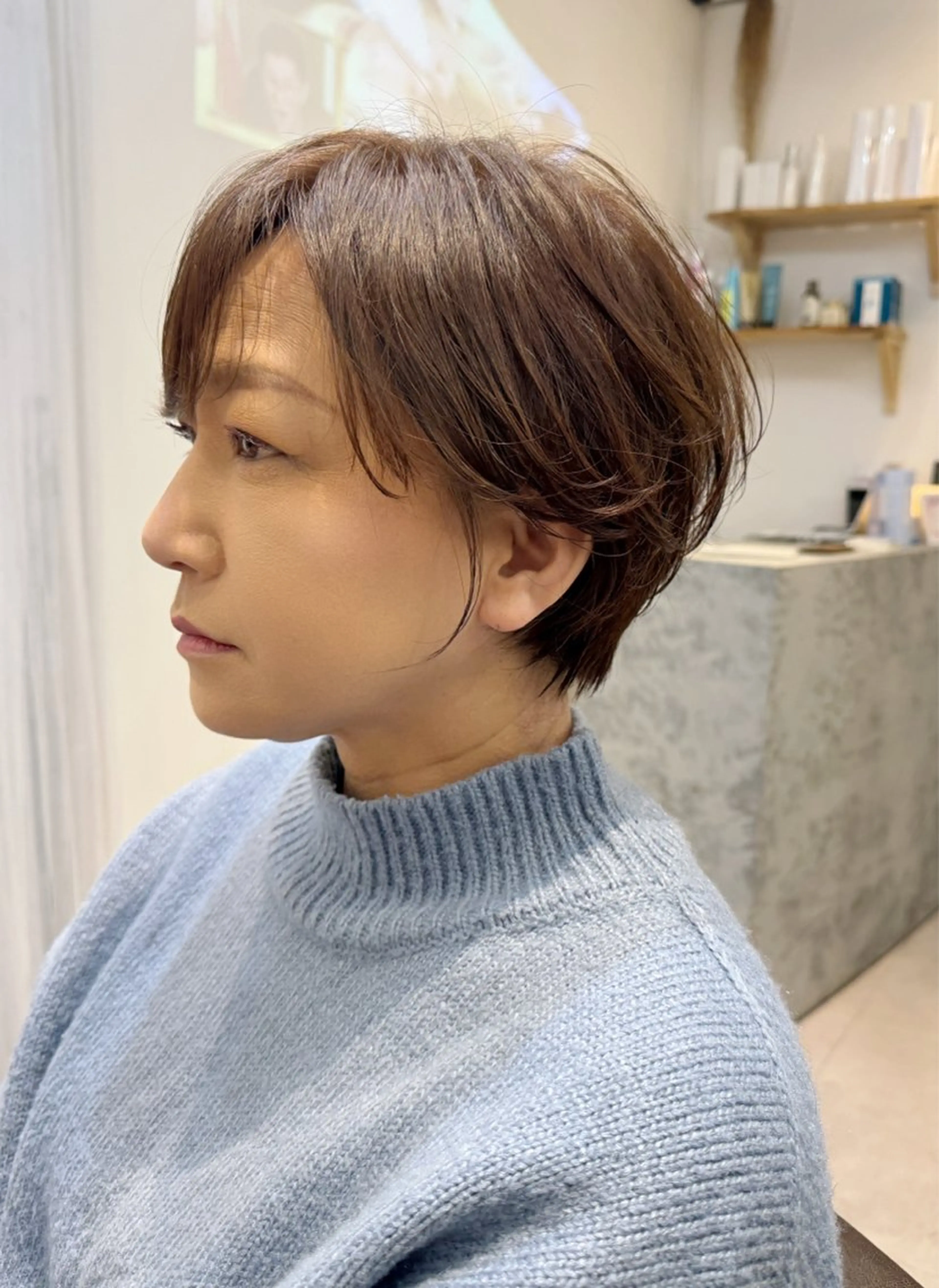 ショート カラー ショートヘア カット Dxxxx III所属・女性目線の大人 メンズ*Ayakaのヘアスタイル