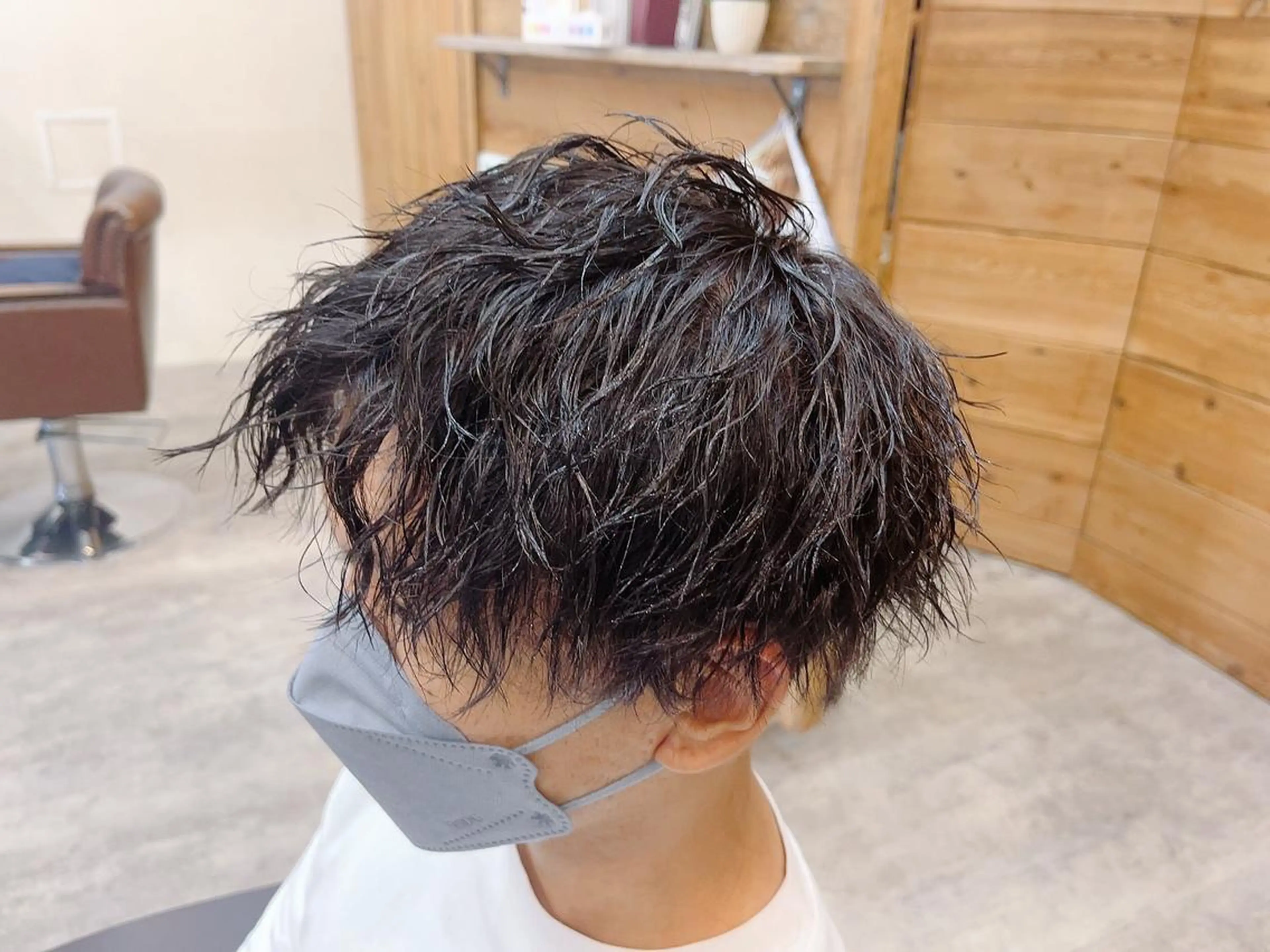 ショート カラー パーマ メンズ ケイゴ【店長】 メンズパーマ特化のヘアスタイル