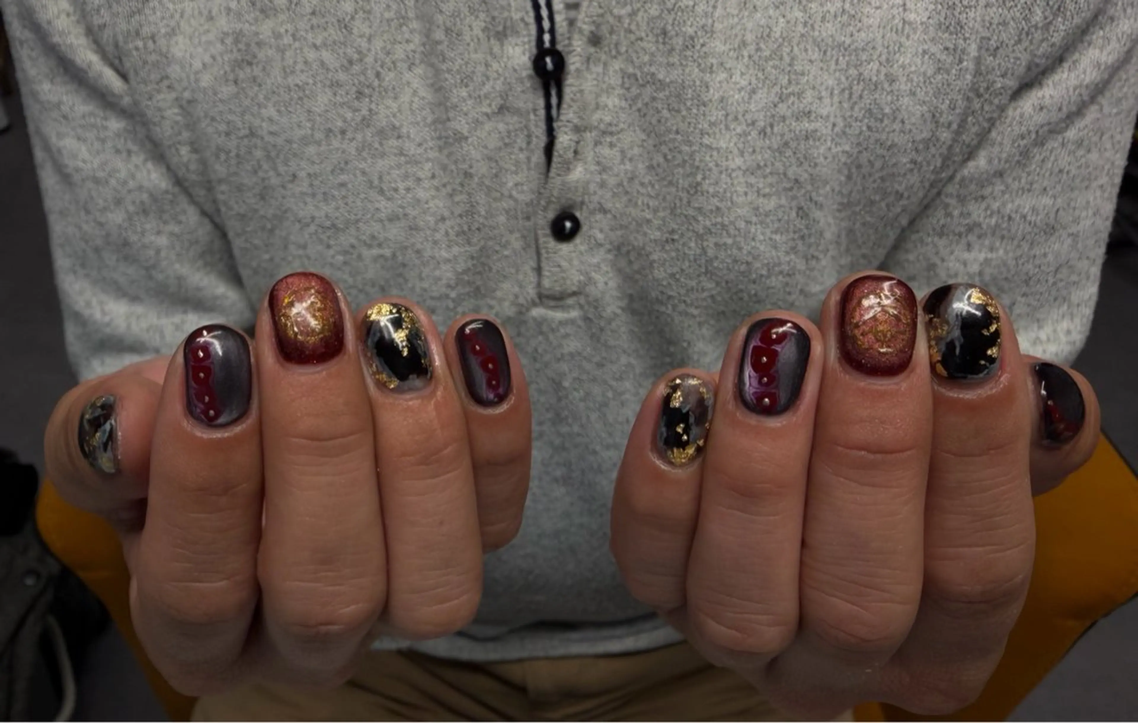 ネイル メンズネイル ハンドネイル mori yuina ┆͓̽ NUDGEのネイルデザイン