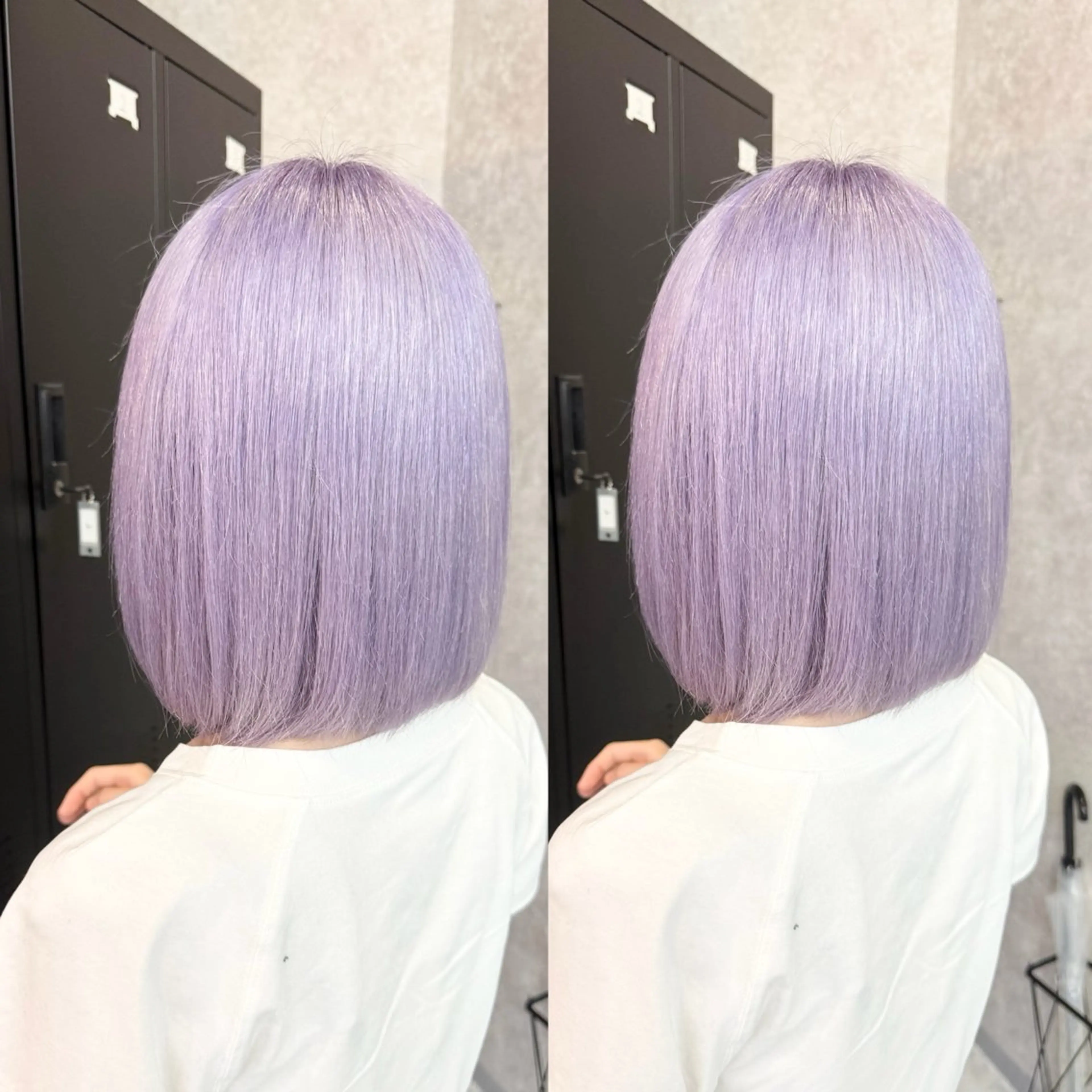 ショート カラー 🌺ハイトーン🌺 矢葺 なぎさ🌺🌺のヘアスタイル