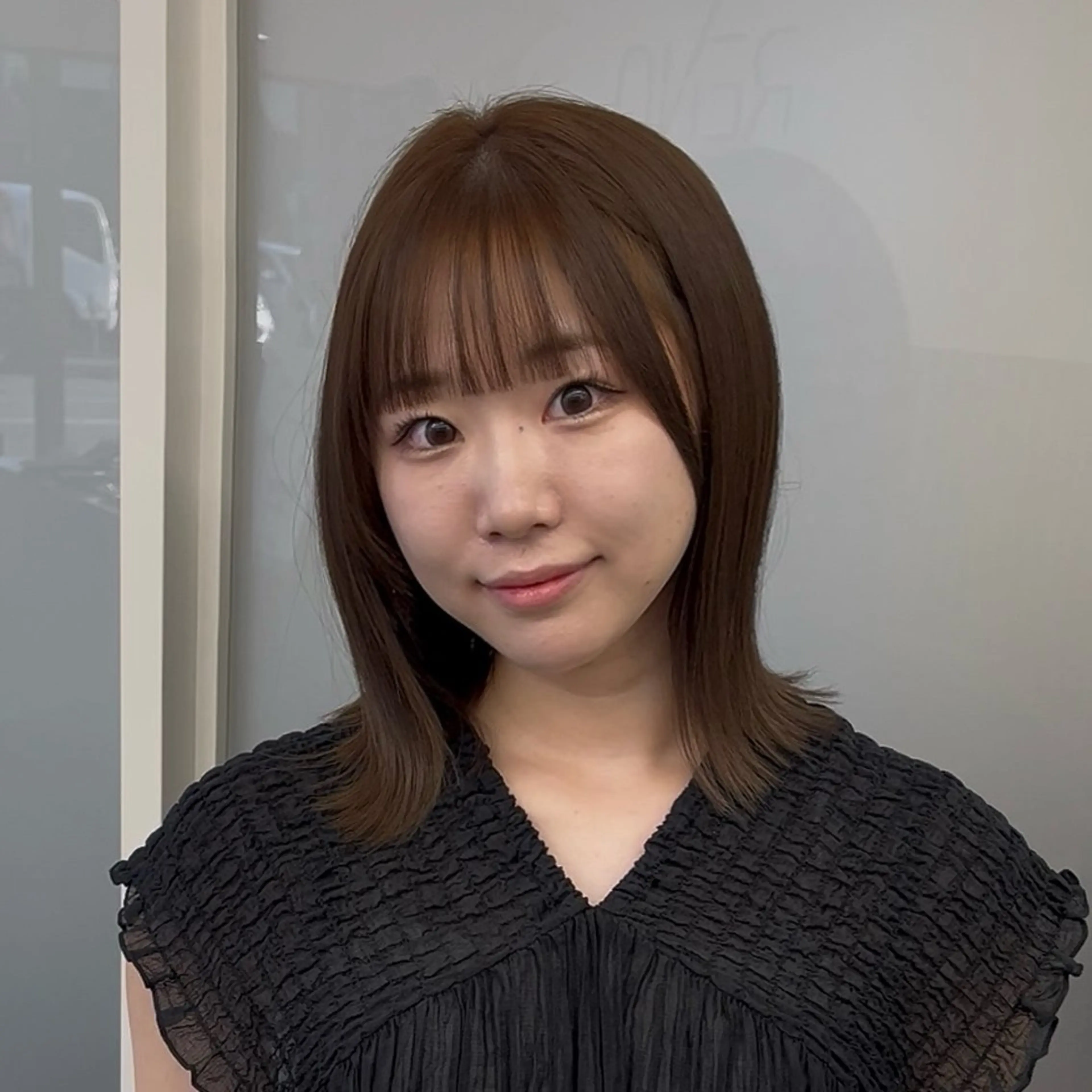 ショート ボブ 顔周りカット 小顔カット 【レイヤー×透明感 カラー】mayaのヘアスタイル