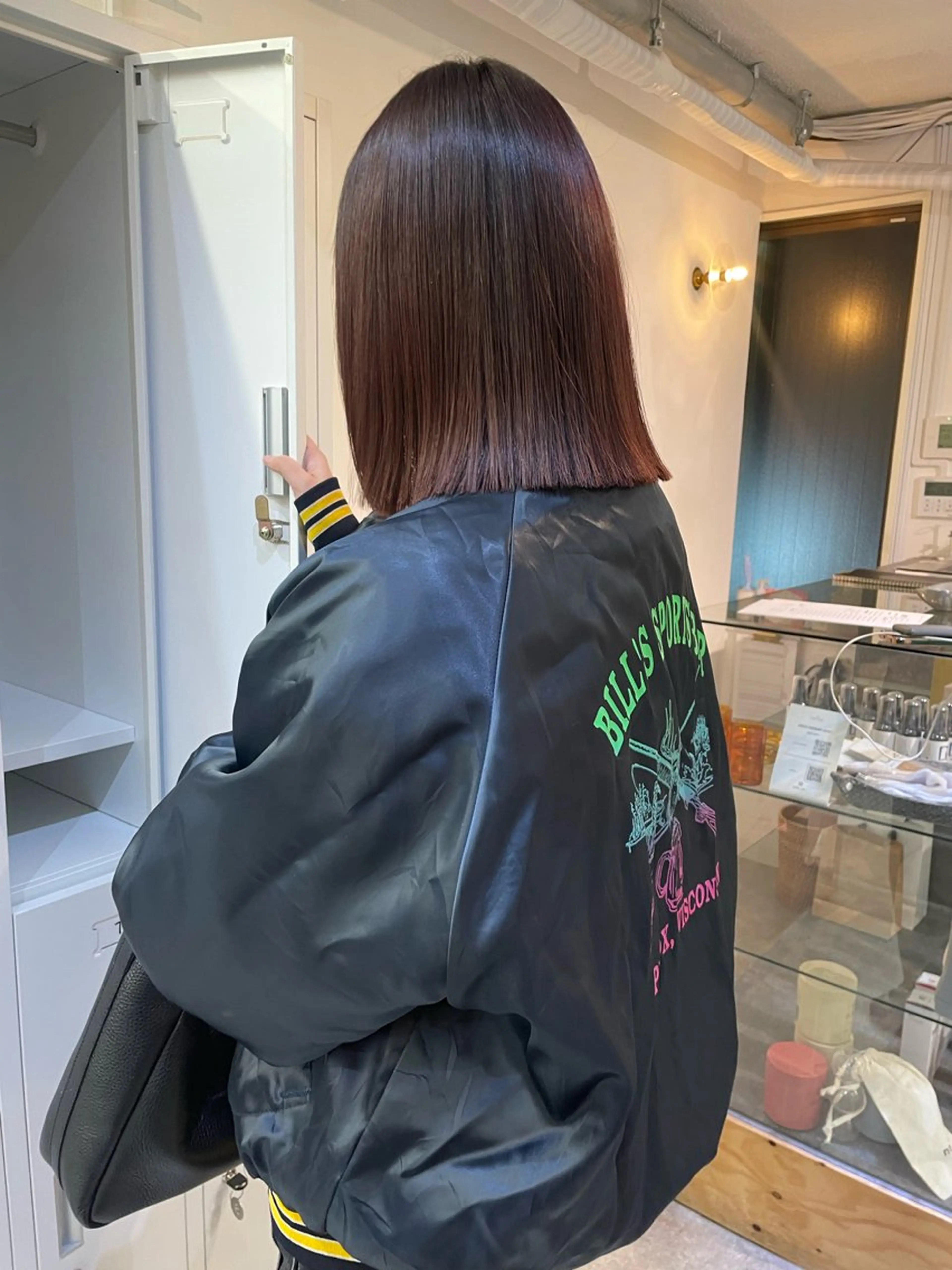 ミディアム カット sakura🌸 レイヤー/韓国ヘアのヘアスタイル