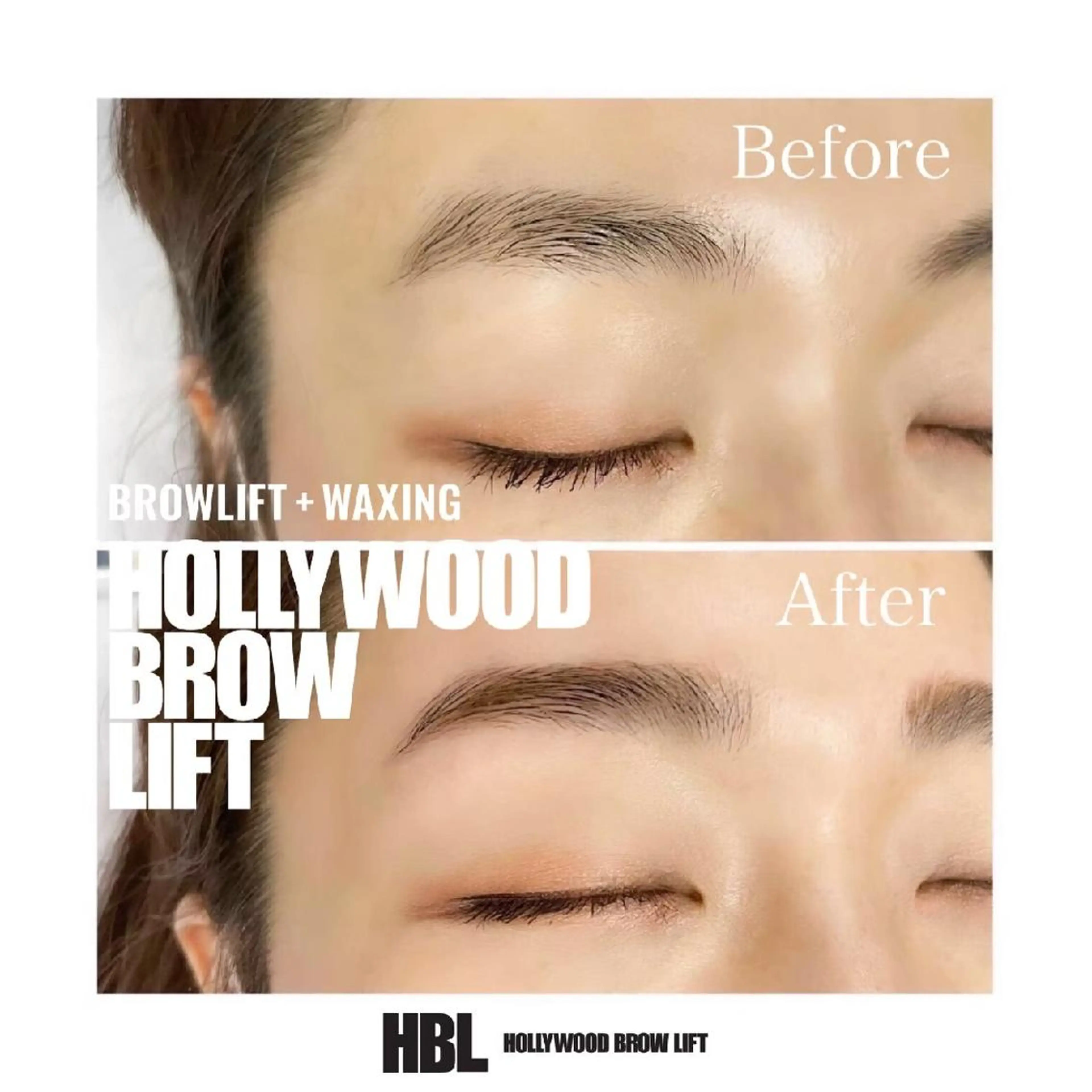 [期間限定]今やりたい眉毛No.1]✨️HBL【ハリウッドブロウリフト】(WAX脱毛込)☆モニター募集となります。の写真
