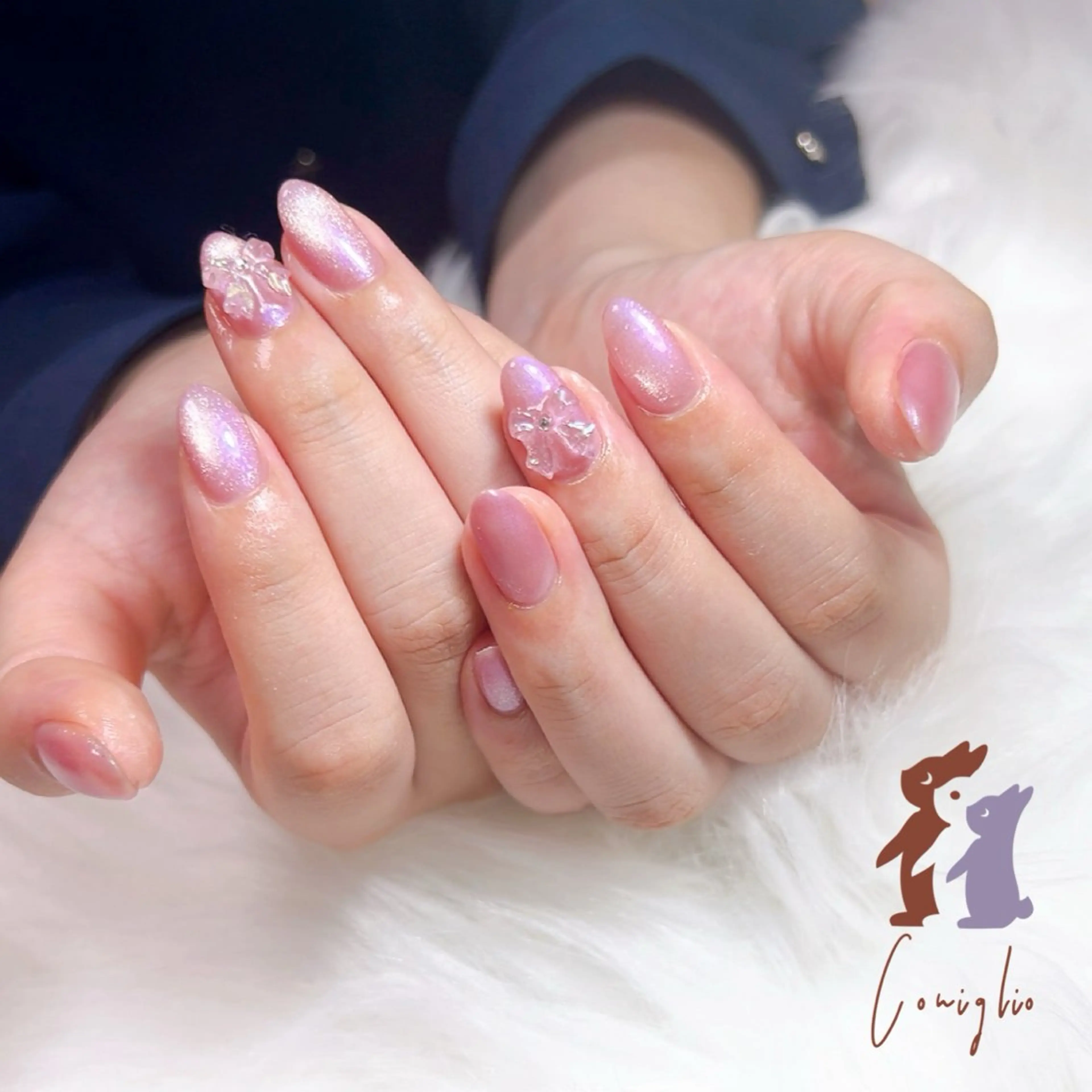ネイル マグネットネイル Nail Salon Coniglioのネイルデザイン
