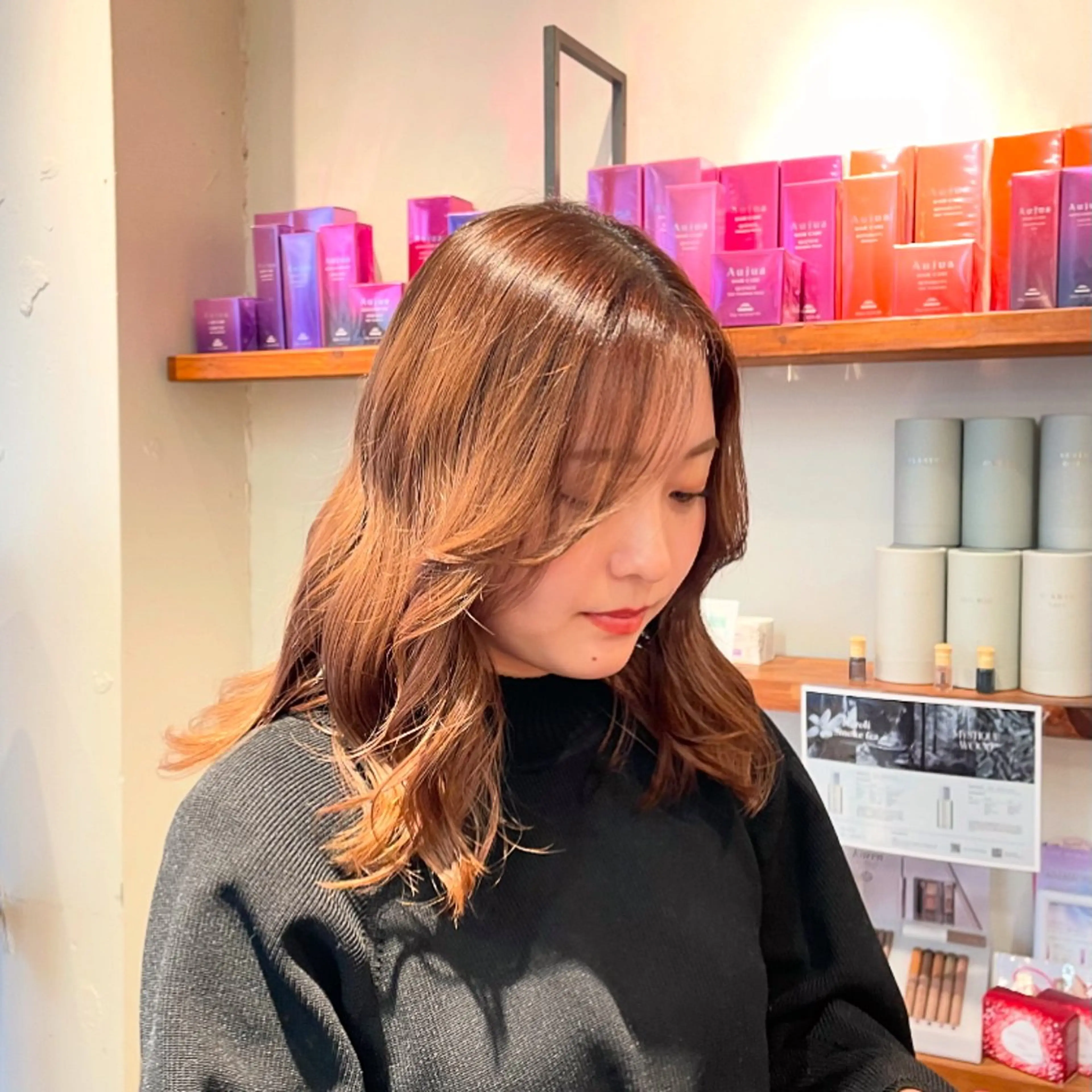 ミディアム カット トリートメント このみ/髪質改善 /ヘアアレンジ🫧のヘアスタイル