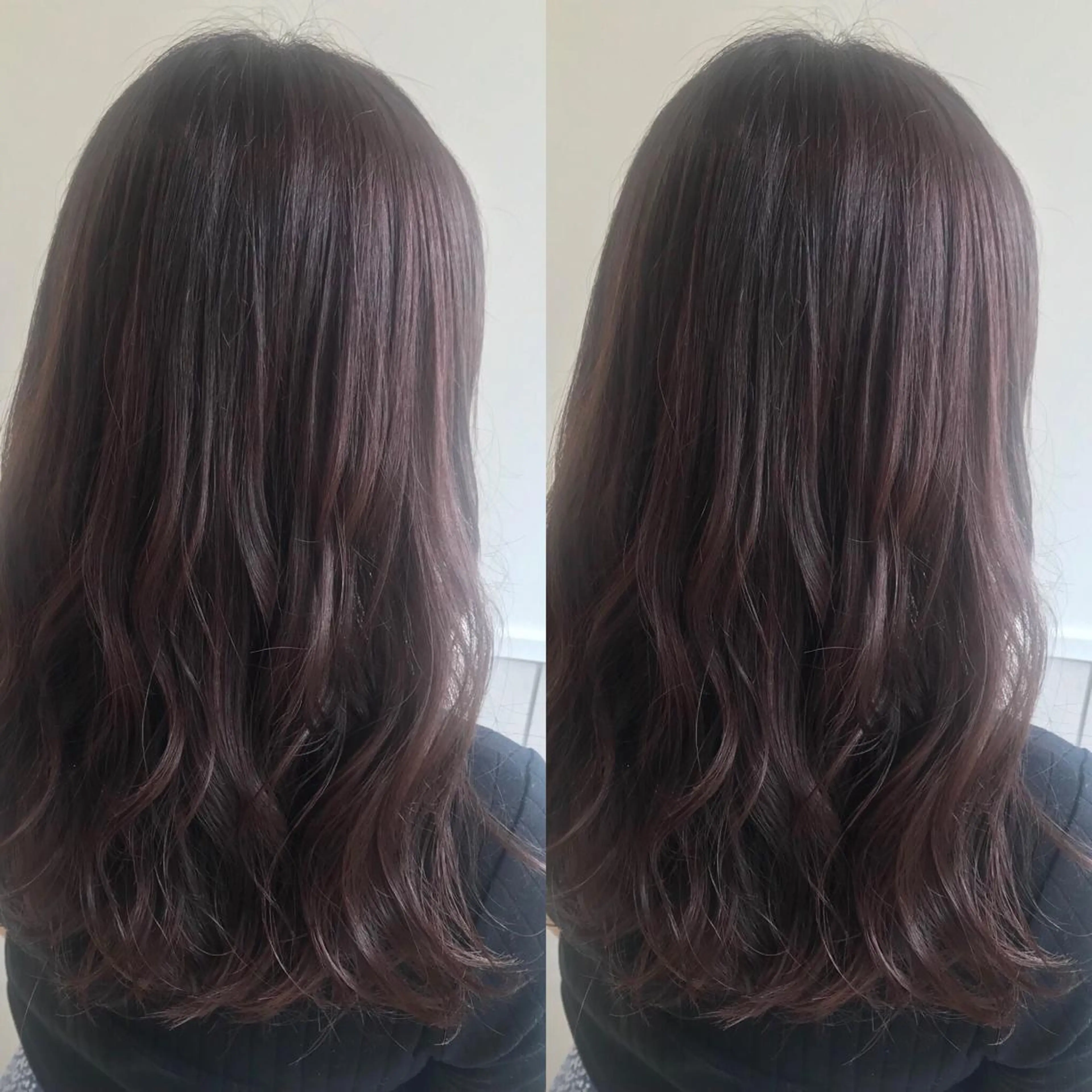 セミロング カラー カット ヘアカラー トリートメント SALOWIN所属・小栗 麻衣のヘアスタイル