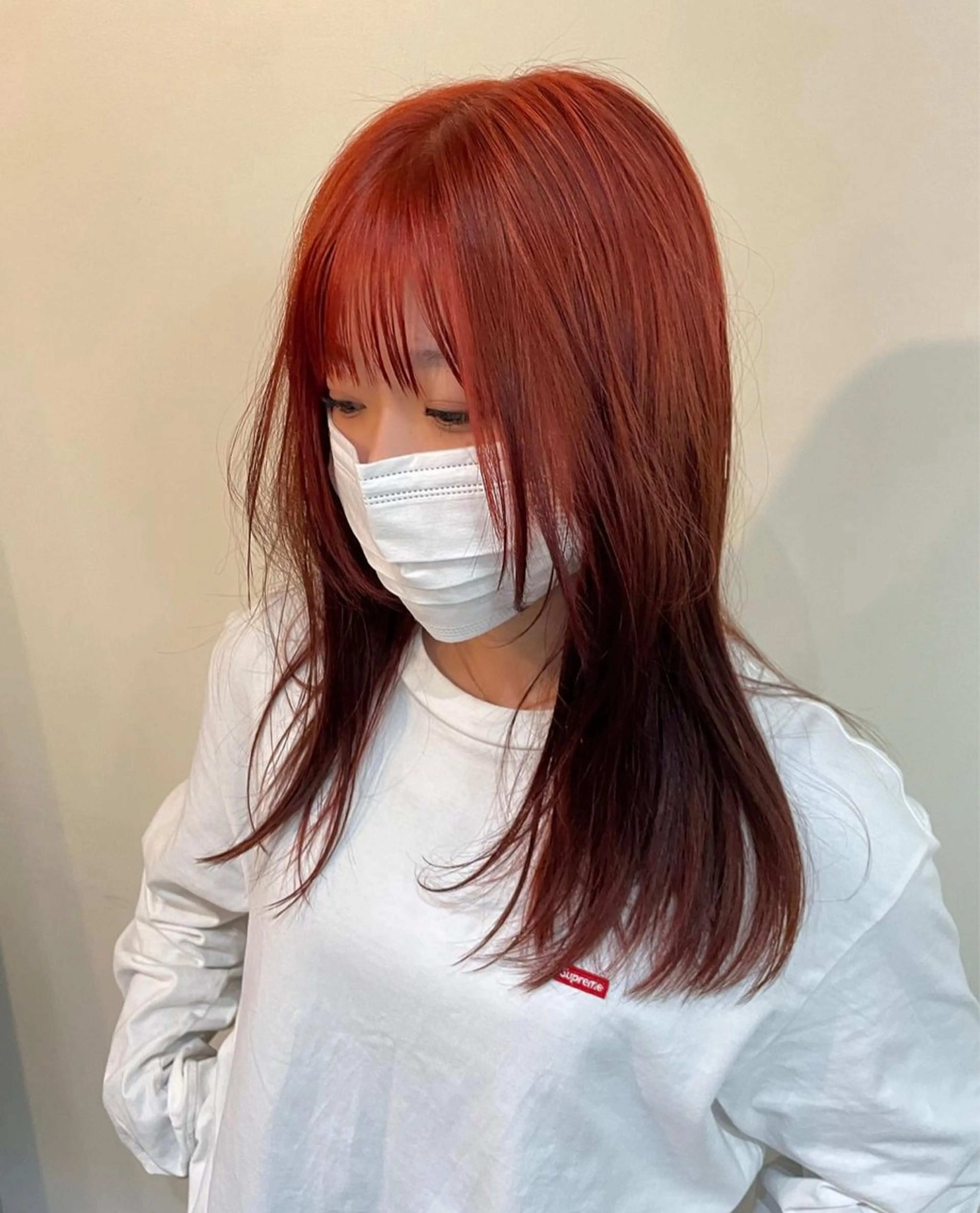 ロング カラー ブリーチ トリートメント ヘアカラー 無料カット/ハイ トーンカラー/きらのヘアスタイル