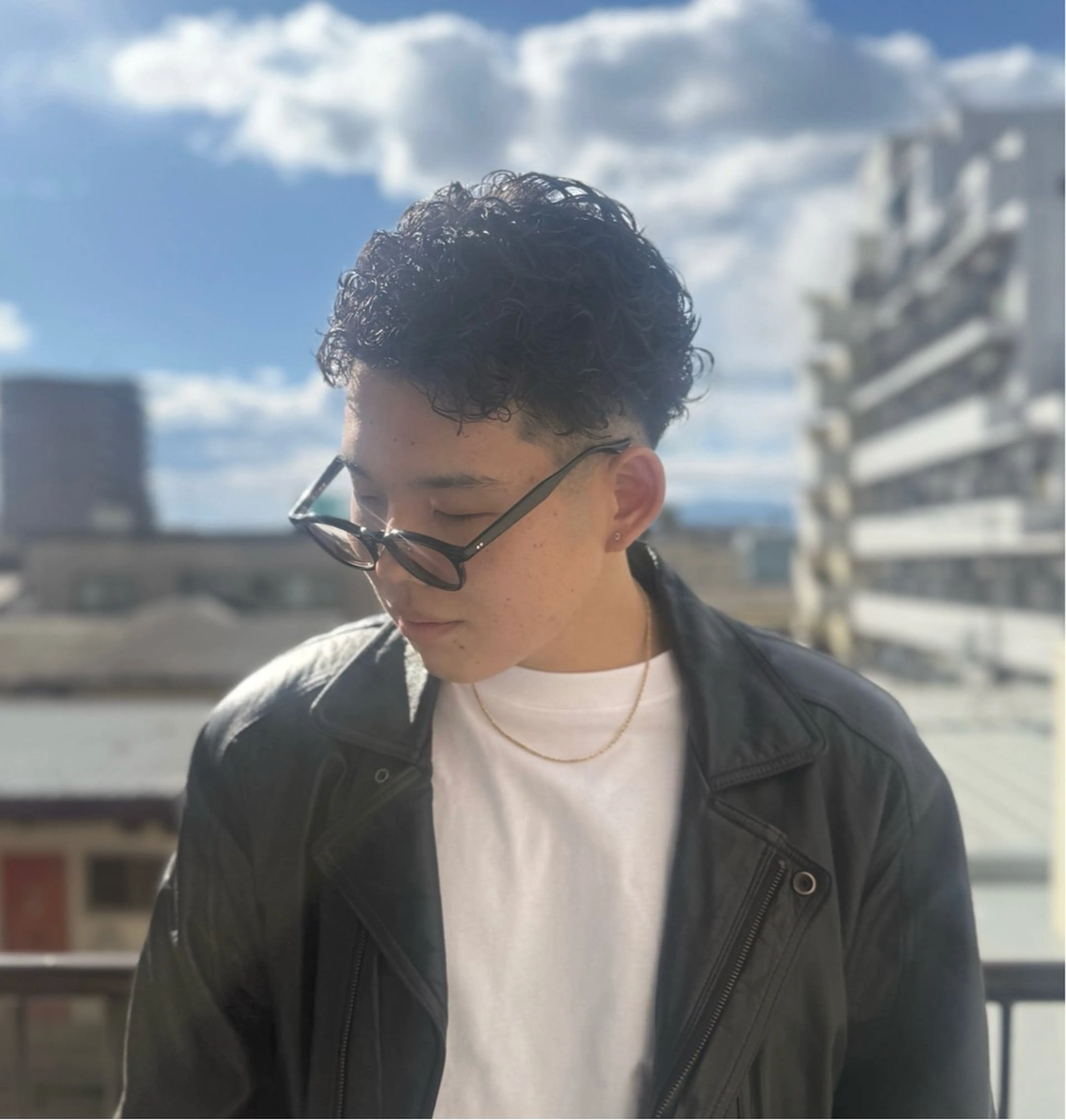 パーマ メンズ カット パーマ men's Rico ‪✂︎‬TAICHIのヘアスタイル