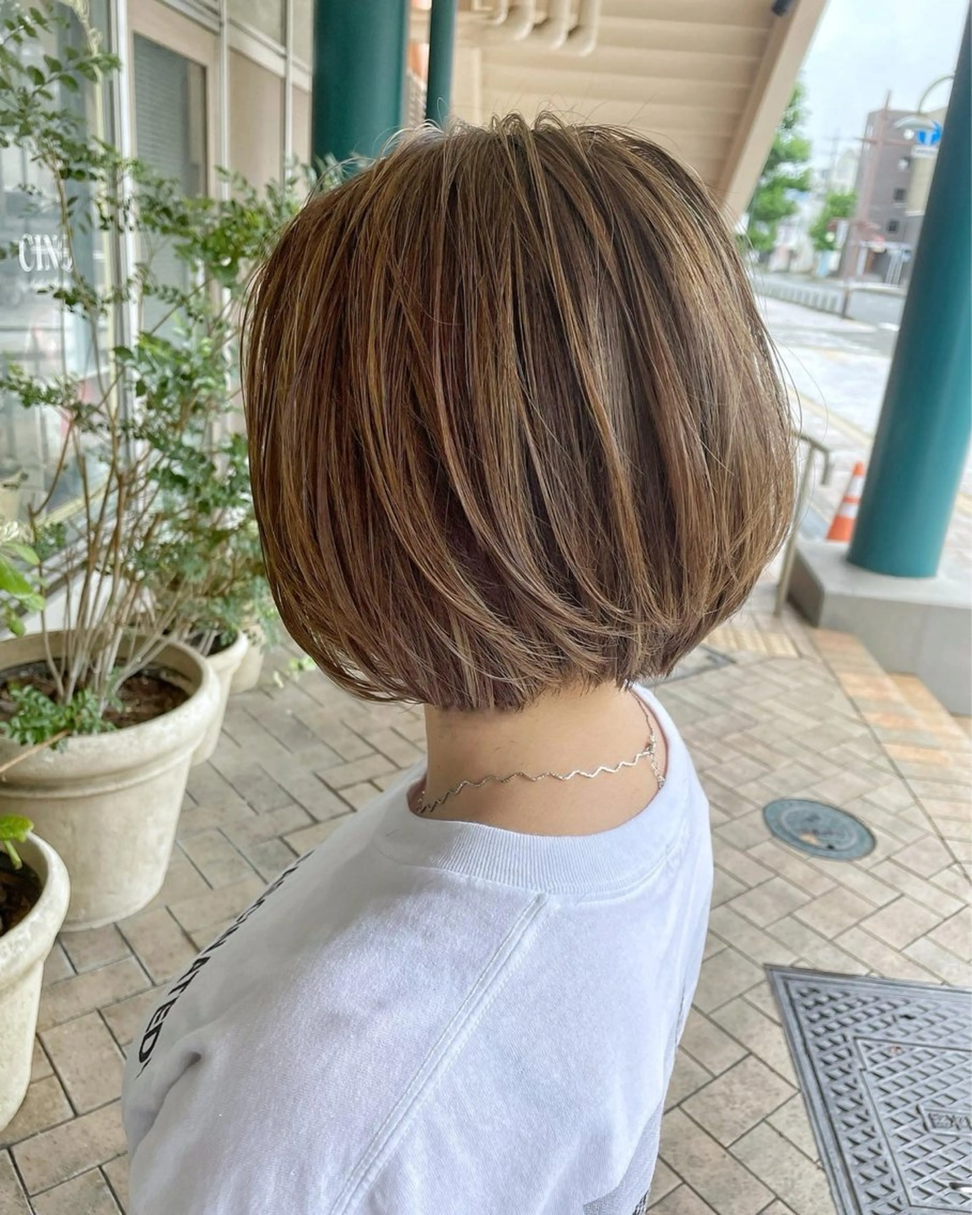 ショート CINQ ドリームプラザ店所属・竹内 仁のヘアスタイル