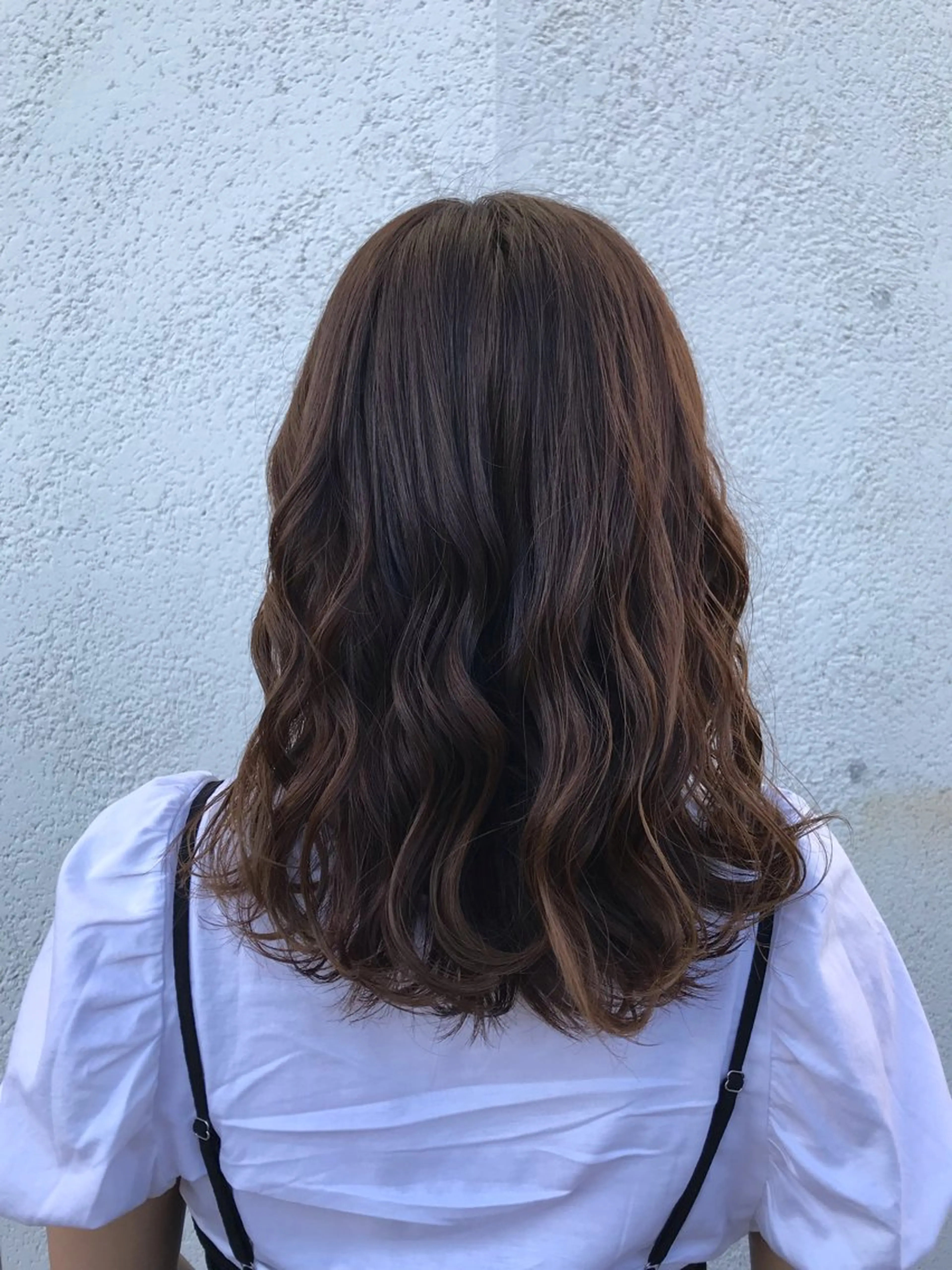 セミロング 山崎 光瑠のヘアスタイル