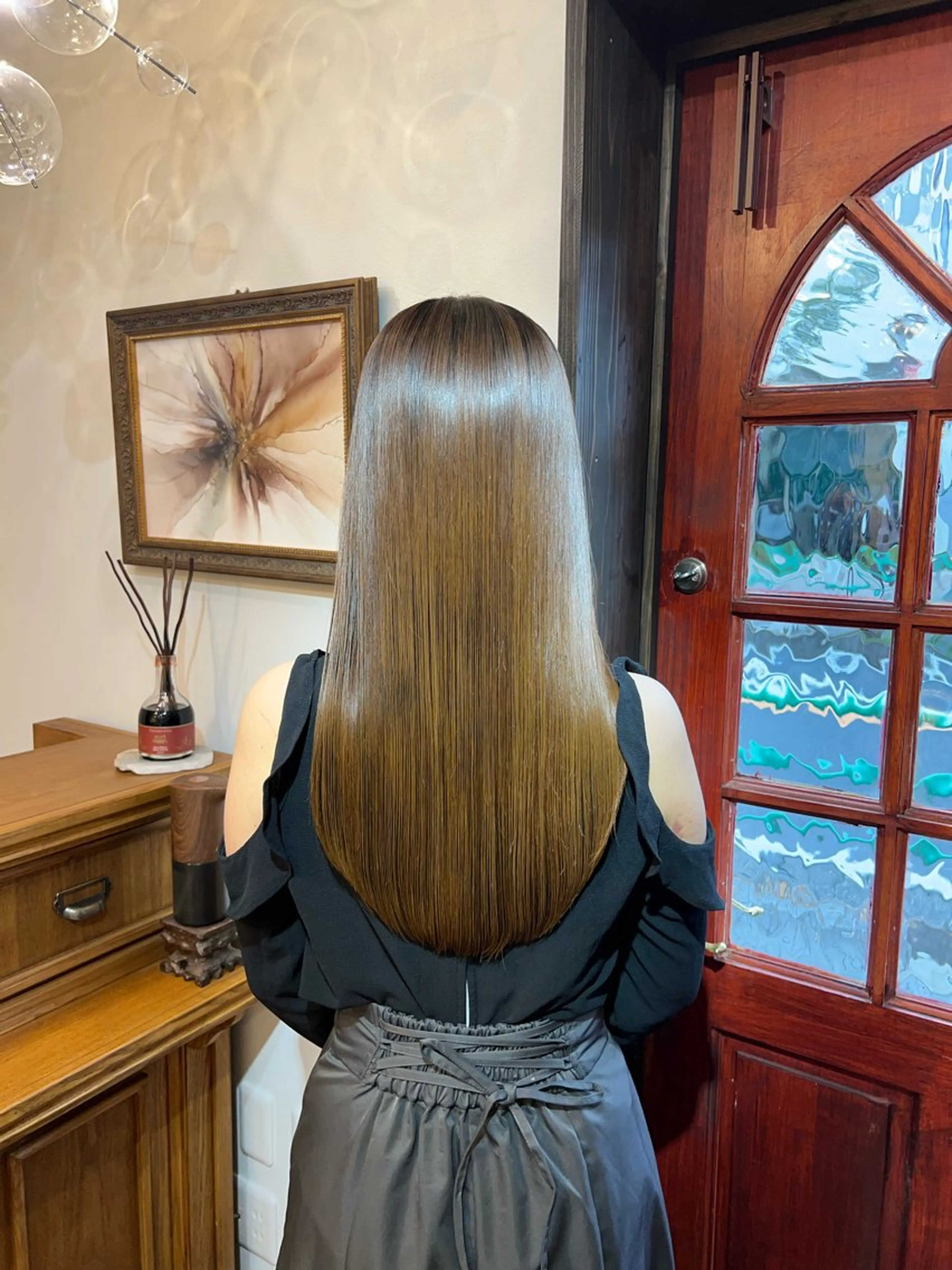 ロング 関 良太のヘアスタイル