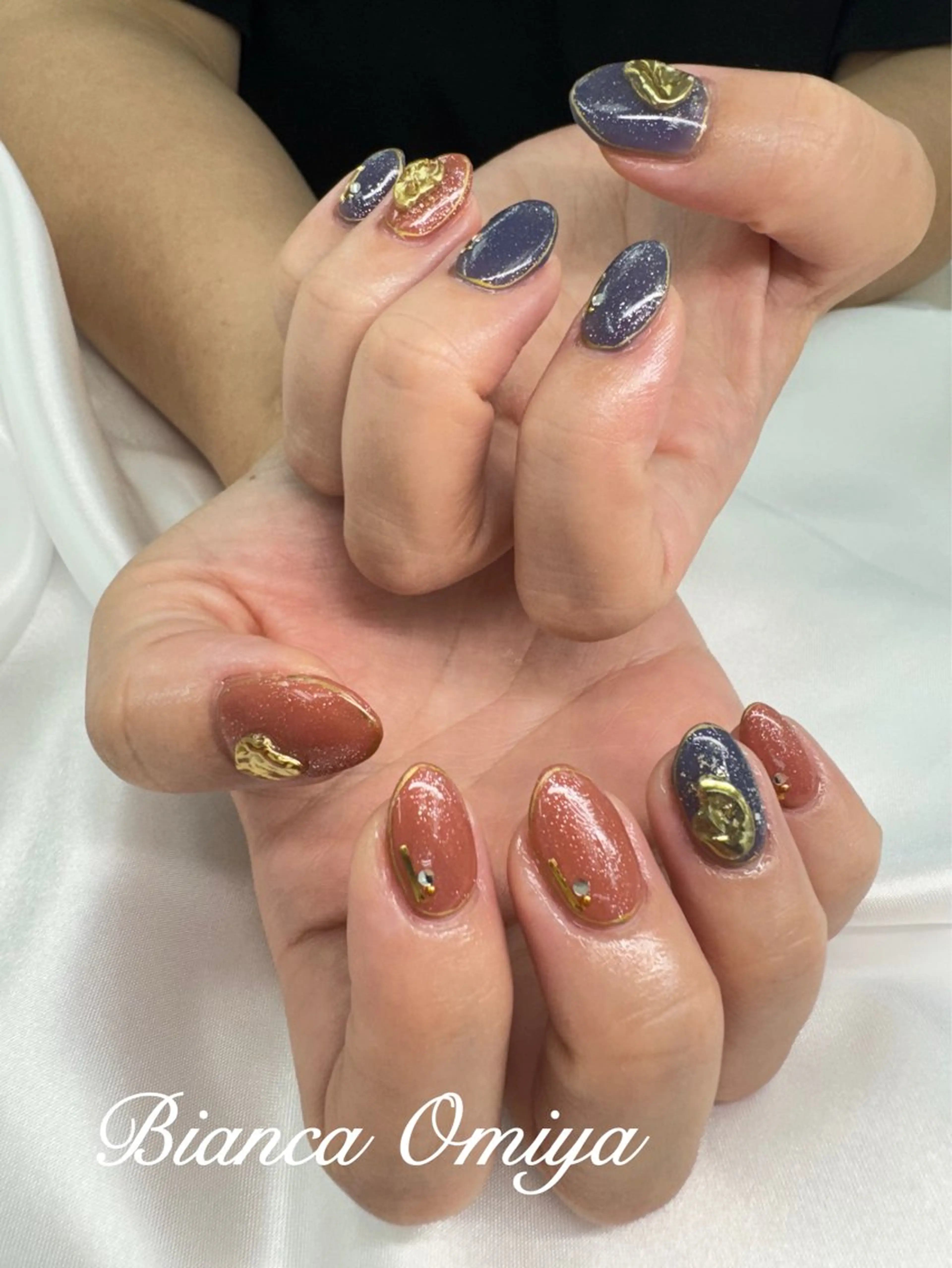 ネイル ハンドネイル 岩松 沙耶のネイルデザイン