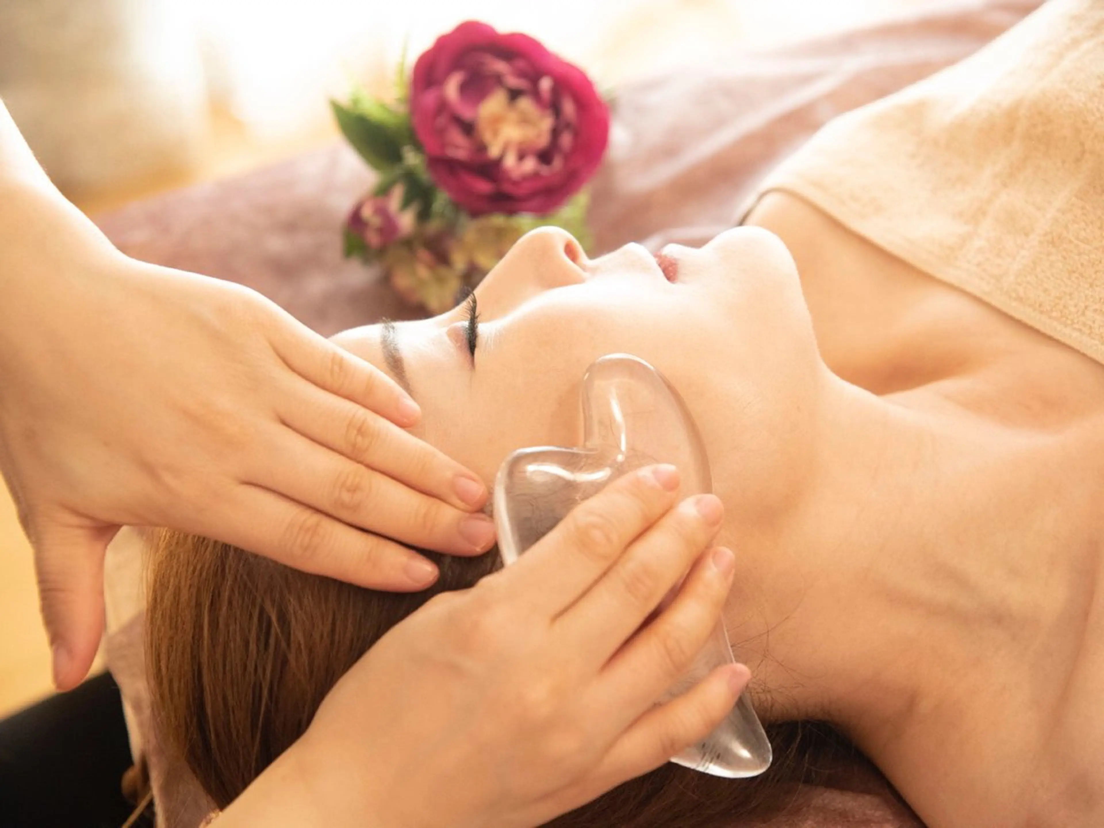 🌟人気No.1顔痩せ🌟本場激痛コルギ小顔60分◆痛いだけじゃない病みつき筋膜ほぐしコルギ!の写真