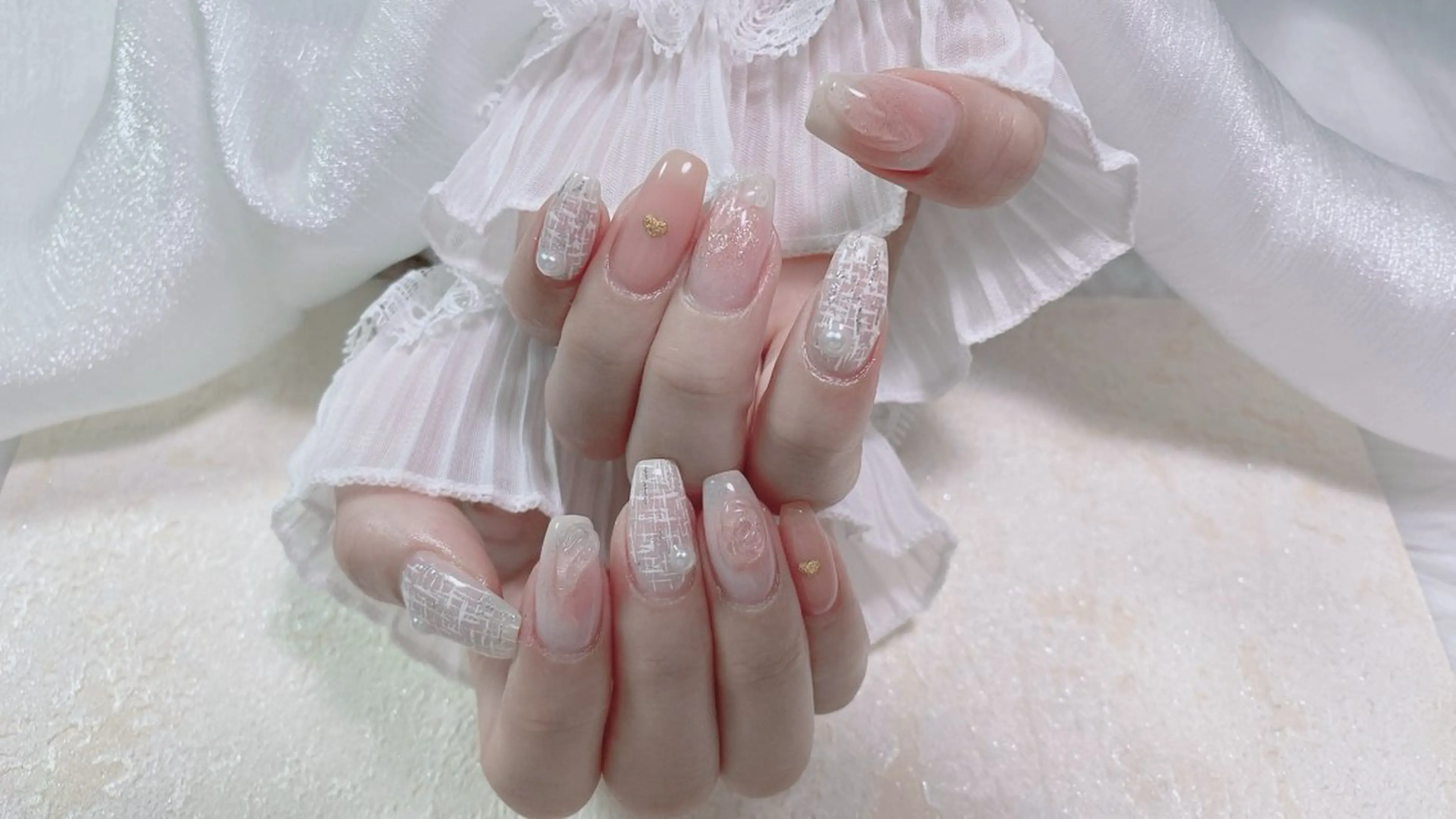 ネイル ハンドネイル ハンドケア オーシャン スカルプネイルサロンのネイルデザイン