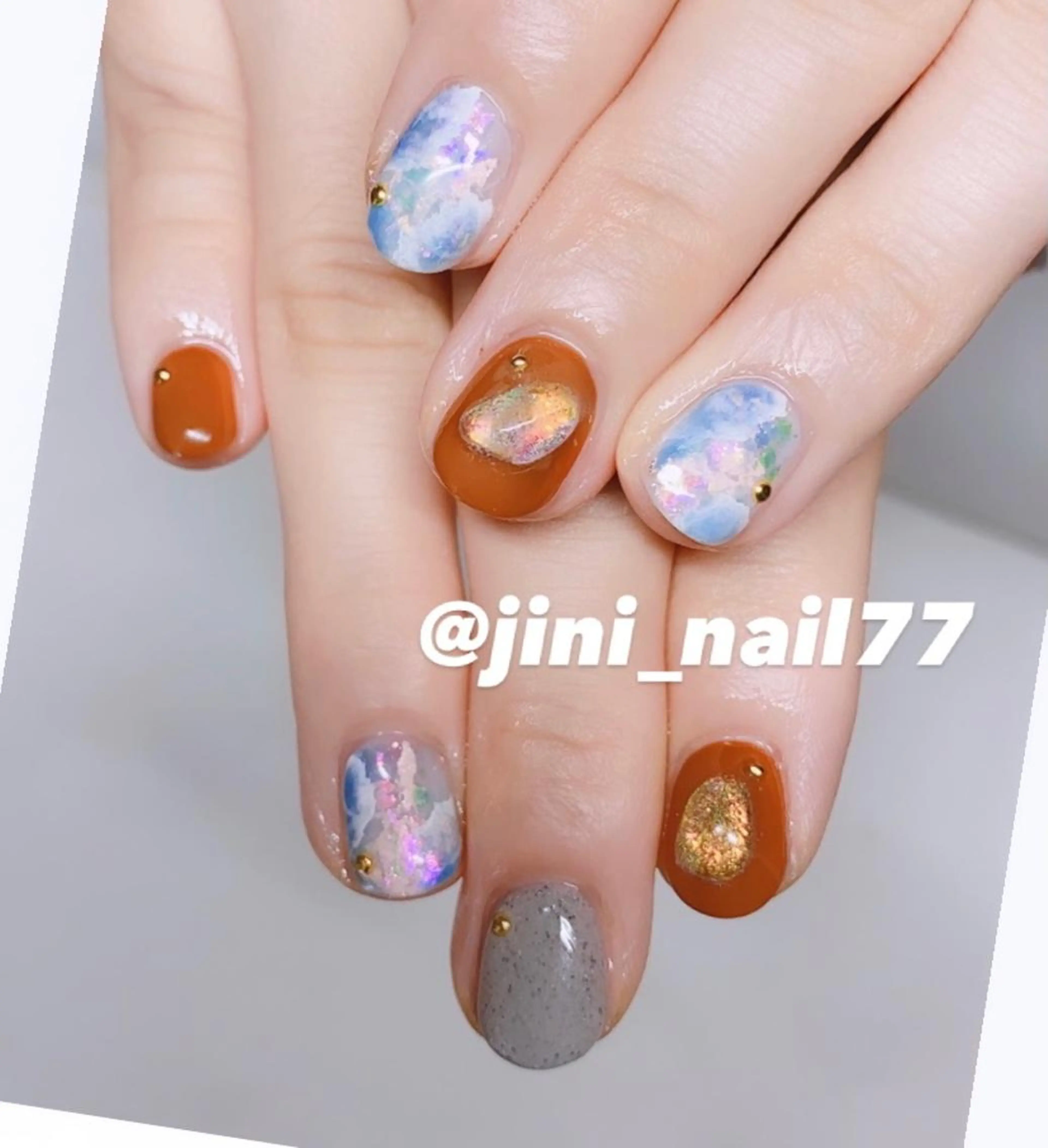 ネイル ハンドネイル JINI NAIL所属・ジニ ネイルのネイルデザイン