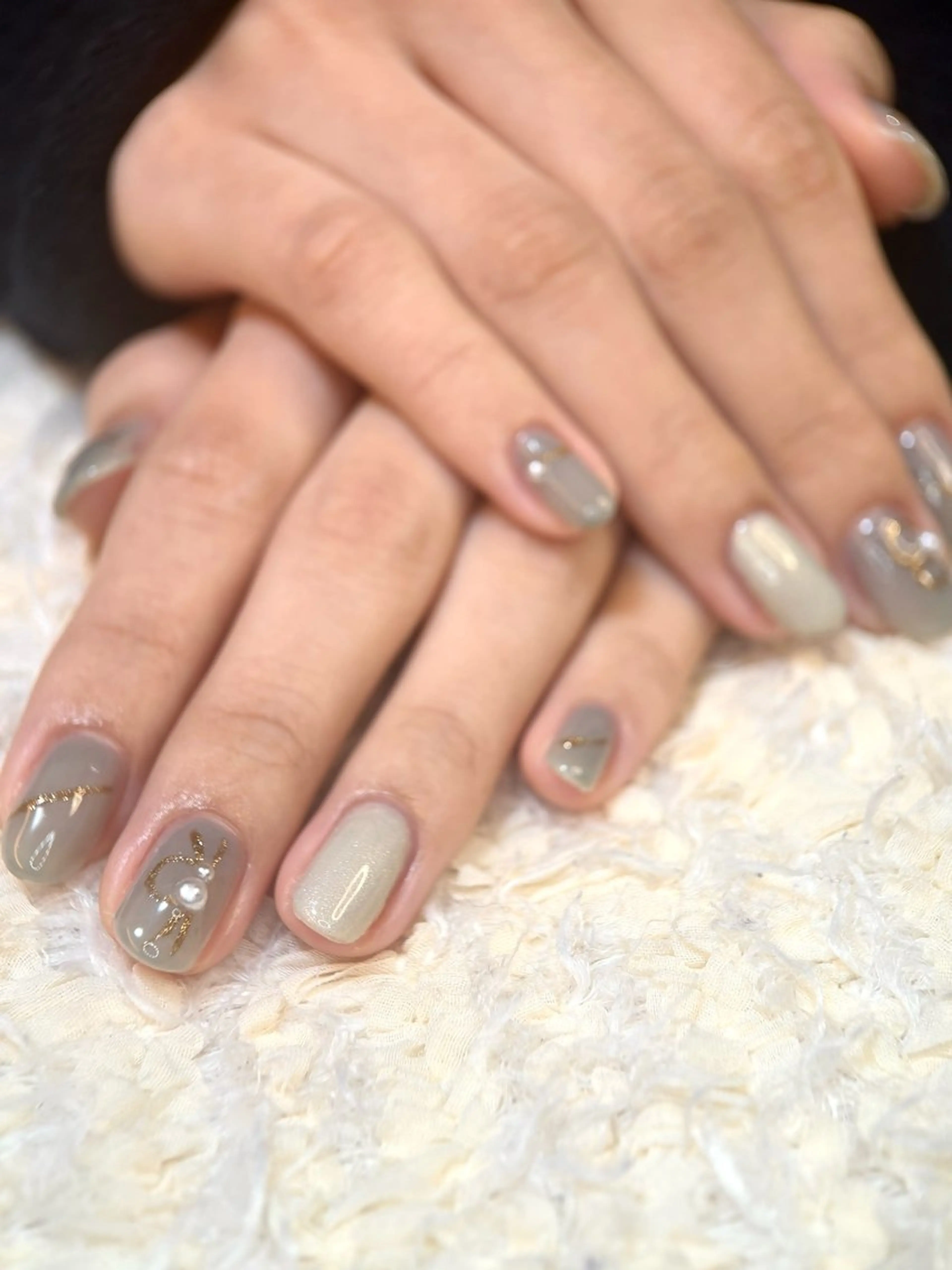 ネイル 冬ネイル moeko nailのネイルデザイン