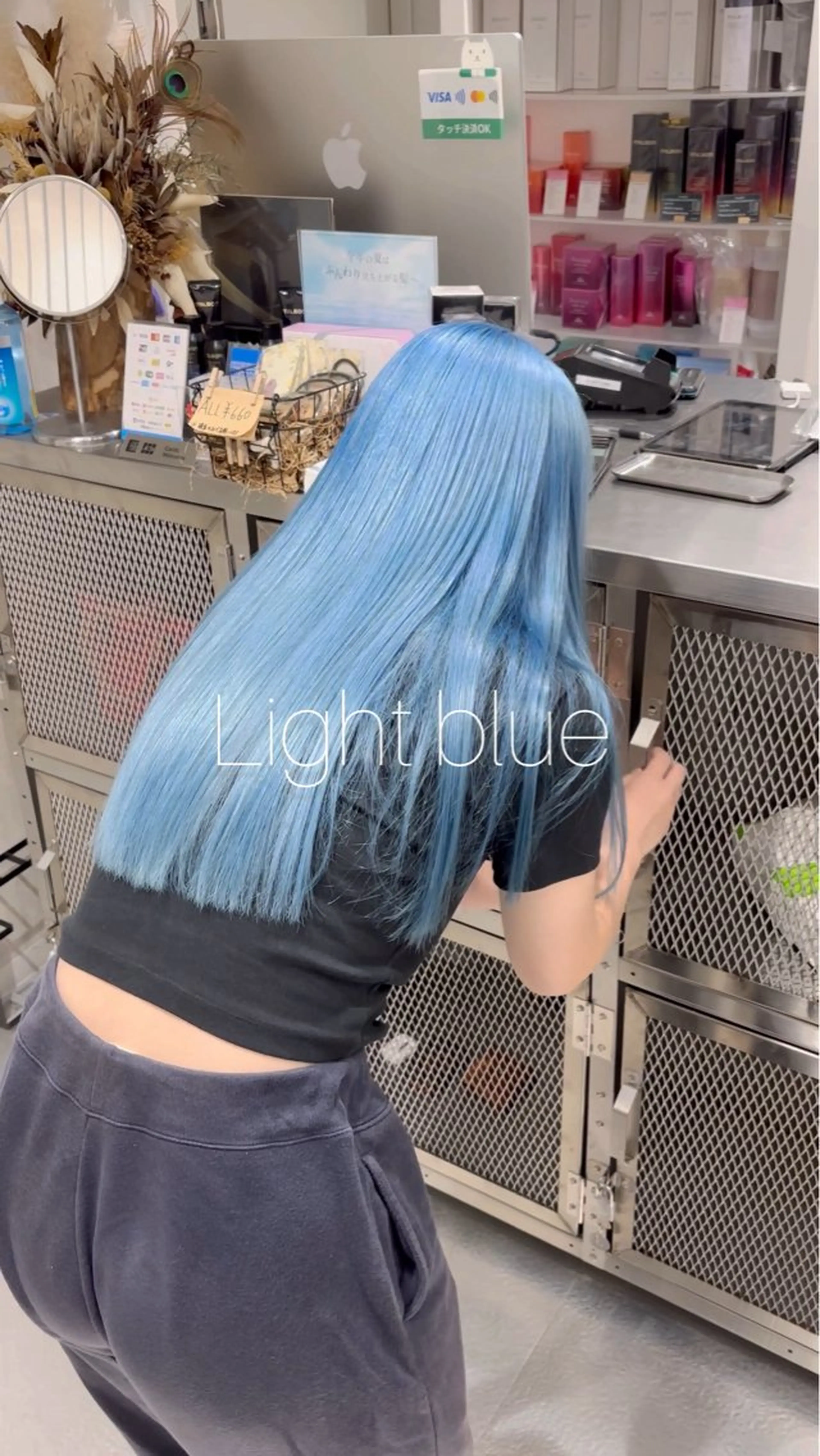 【🔥ダメージ96%軽減🔥】ケアブリーチWカラー+髪質改善TOKIOトリートメント✨の写真