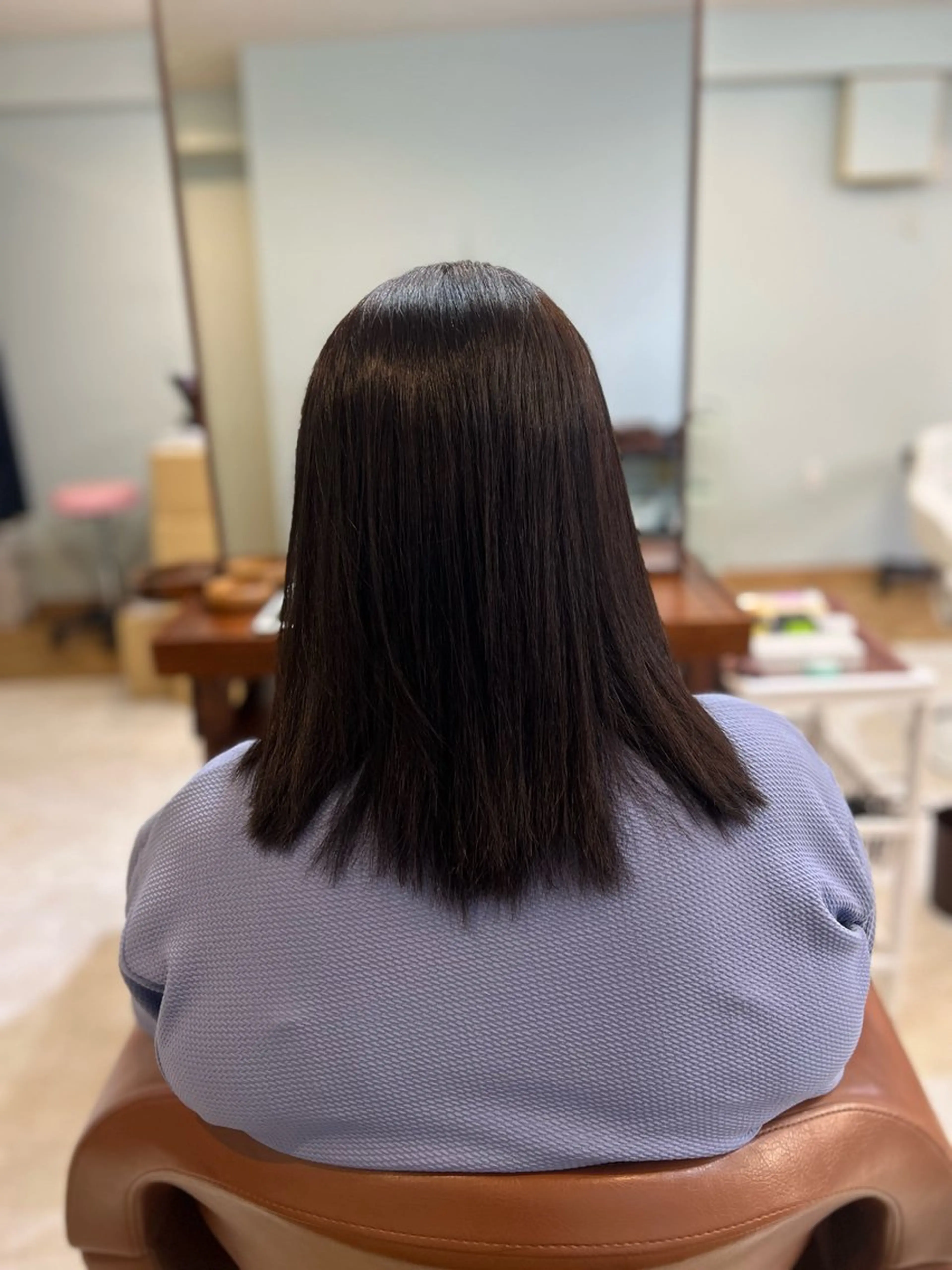 ミディアム 【清瀬】パサツキ 広がり改善川合剛史のヘアスタイル