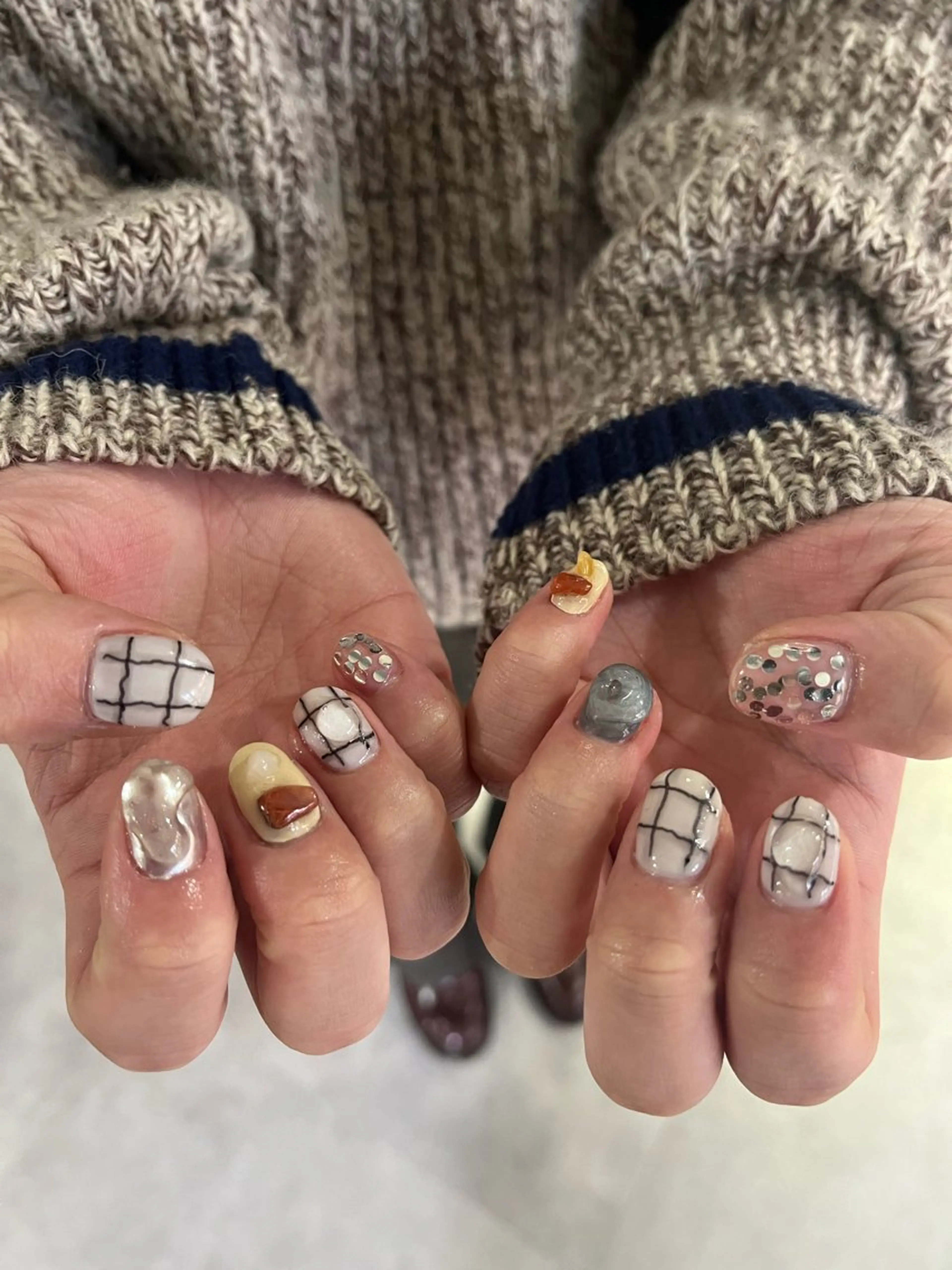 ネイル 小川 柚香のネイルデザイン