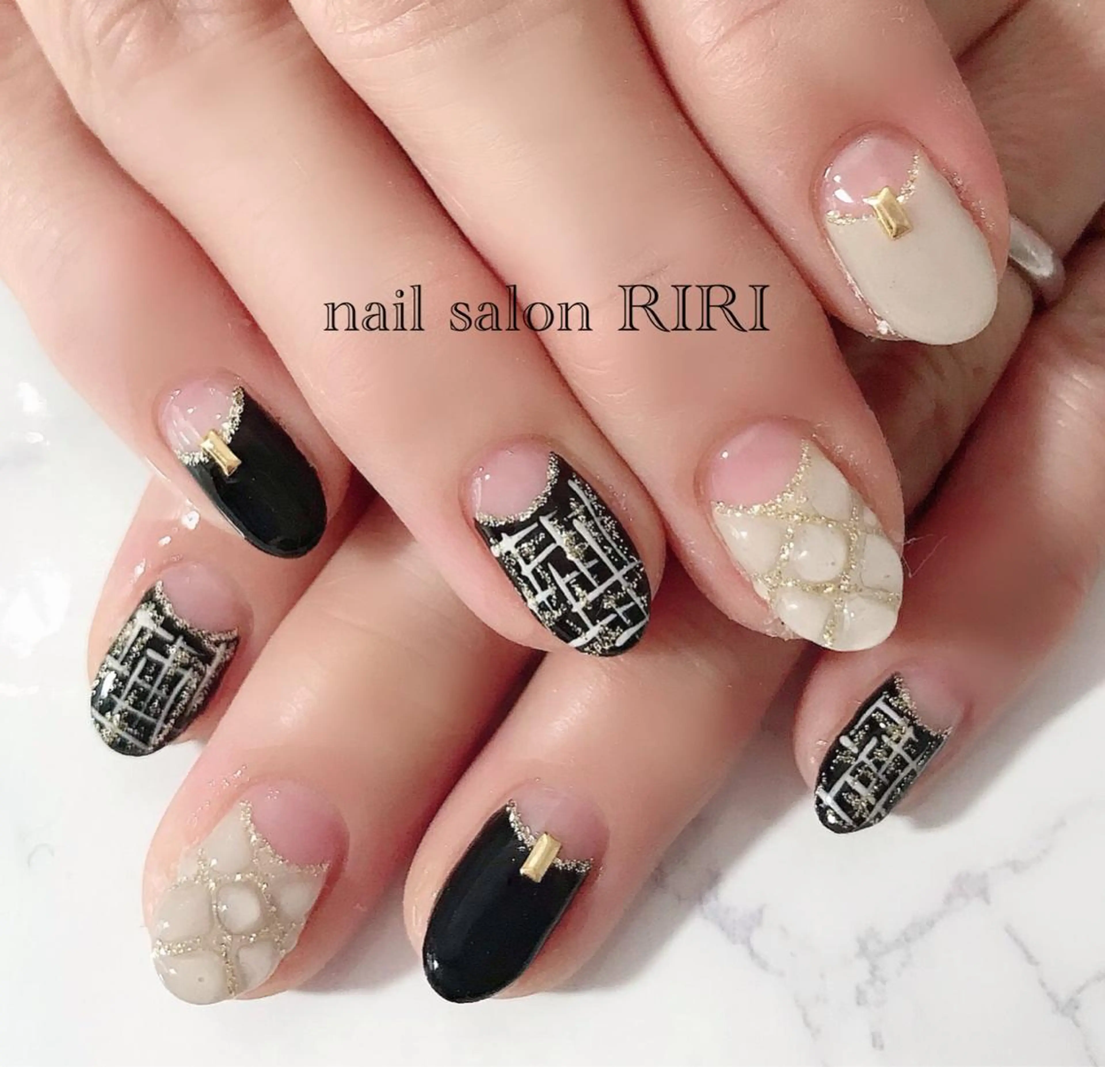 ネイル ツイードネイル private  nail  salon RIRI所属・RIRI リリのネイルデザイン
