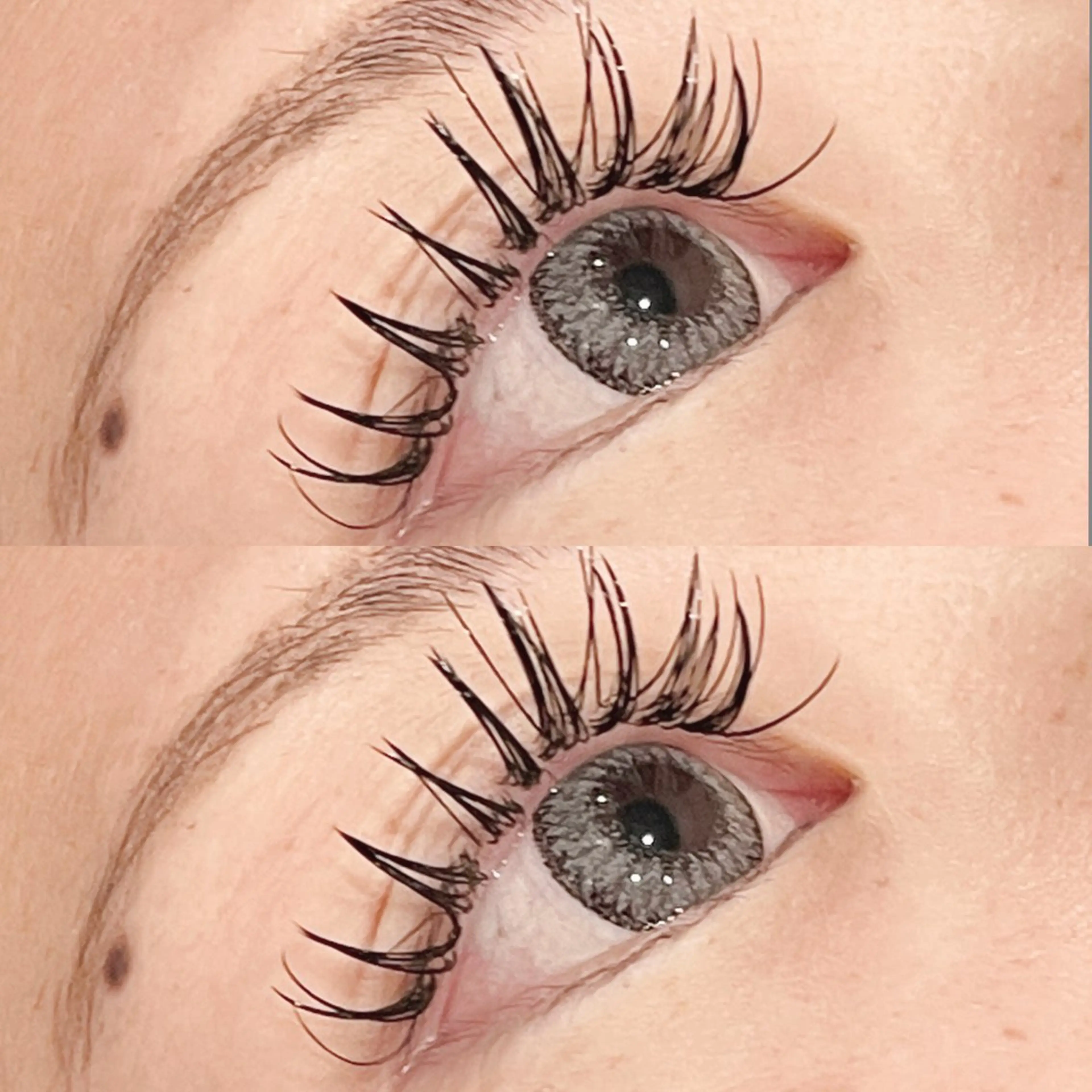 マツエク・マツパ 束感まつ毛 キュート Agu 松下のヘアスタイル