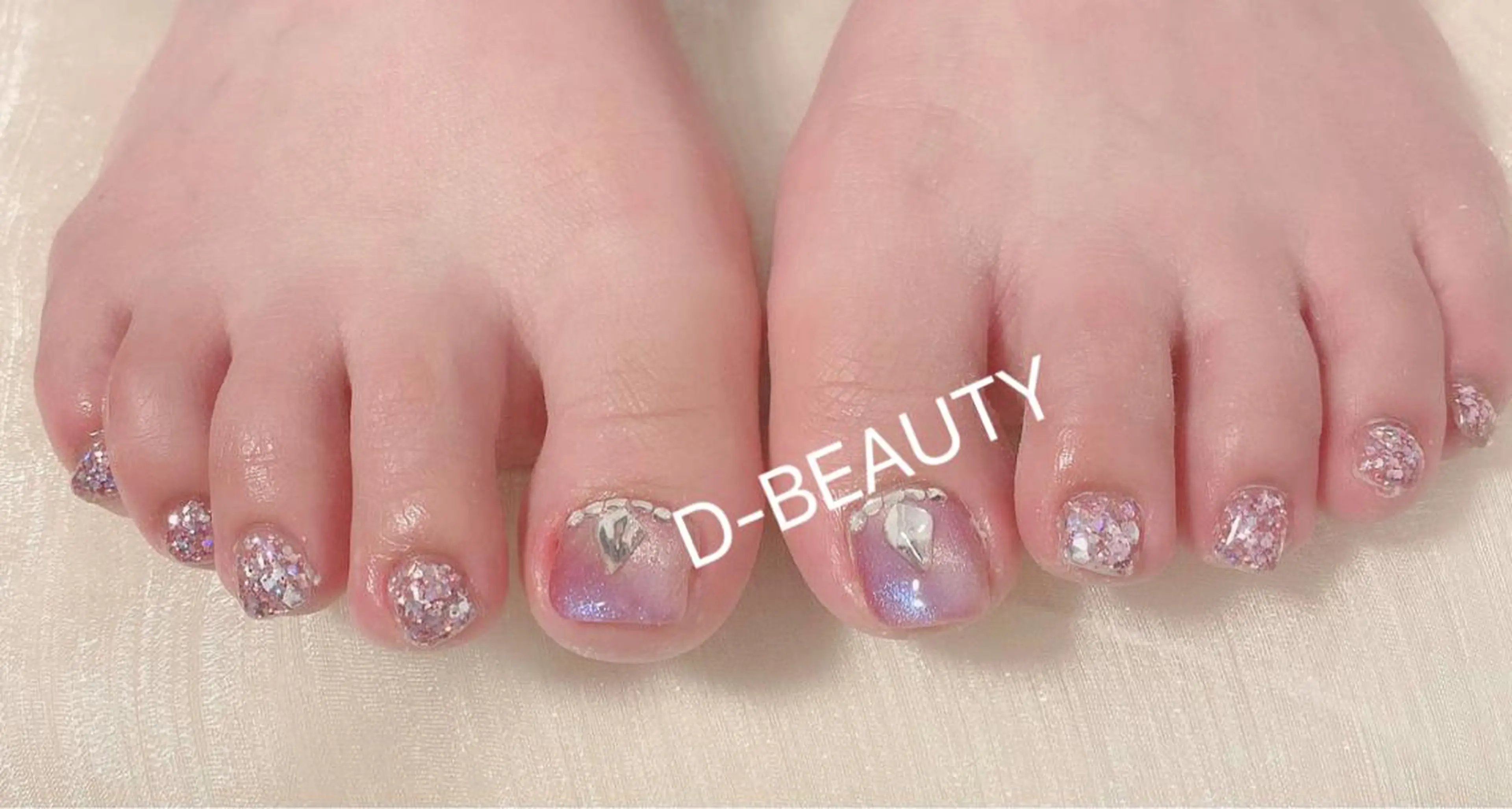 ネイル フットネイル D-BEAUTY Nailsalonのネイルデザイン