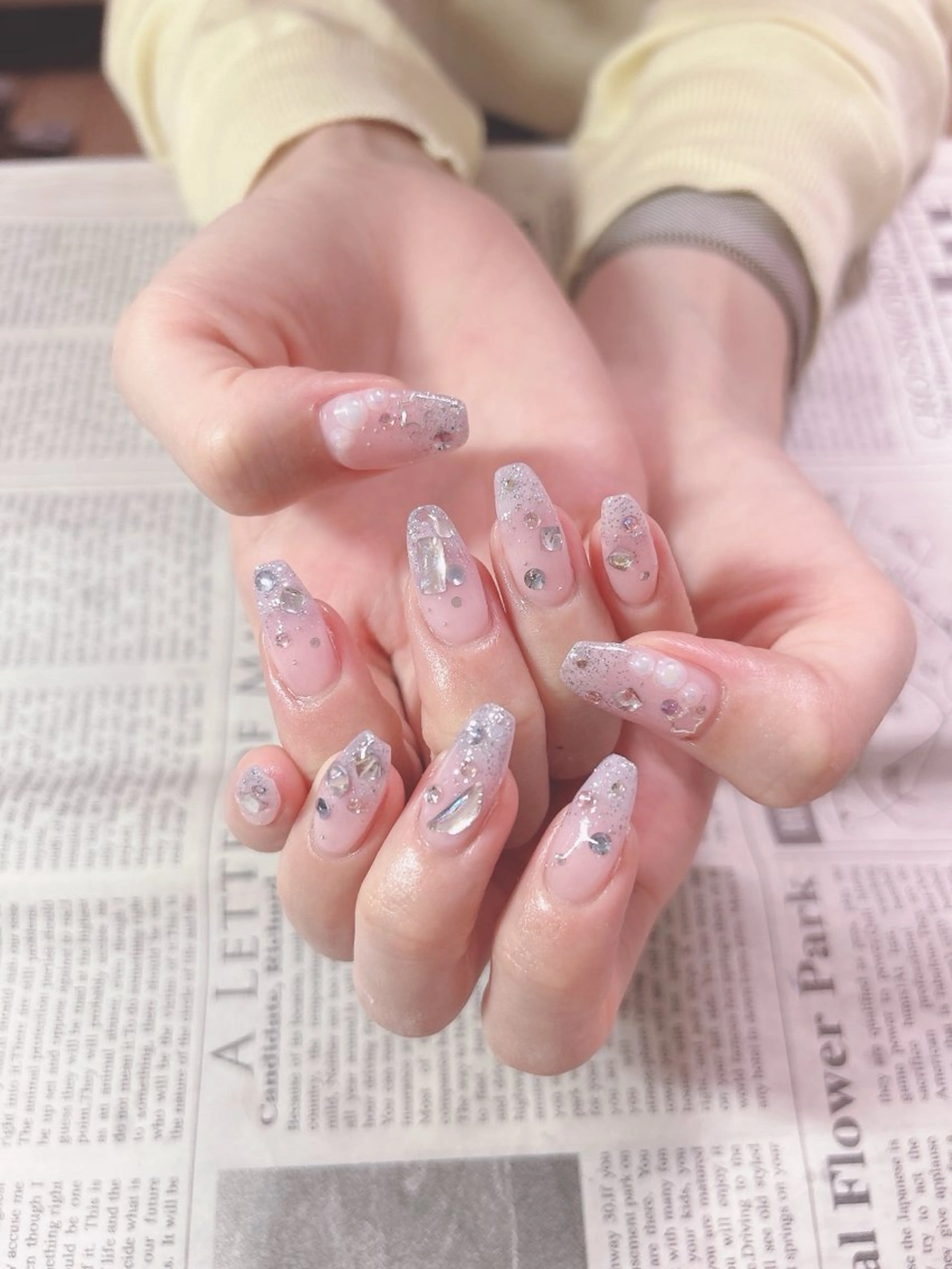 ネイル ハンドネイル ハンドケア 森山 舞のネイルデザイン