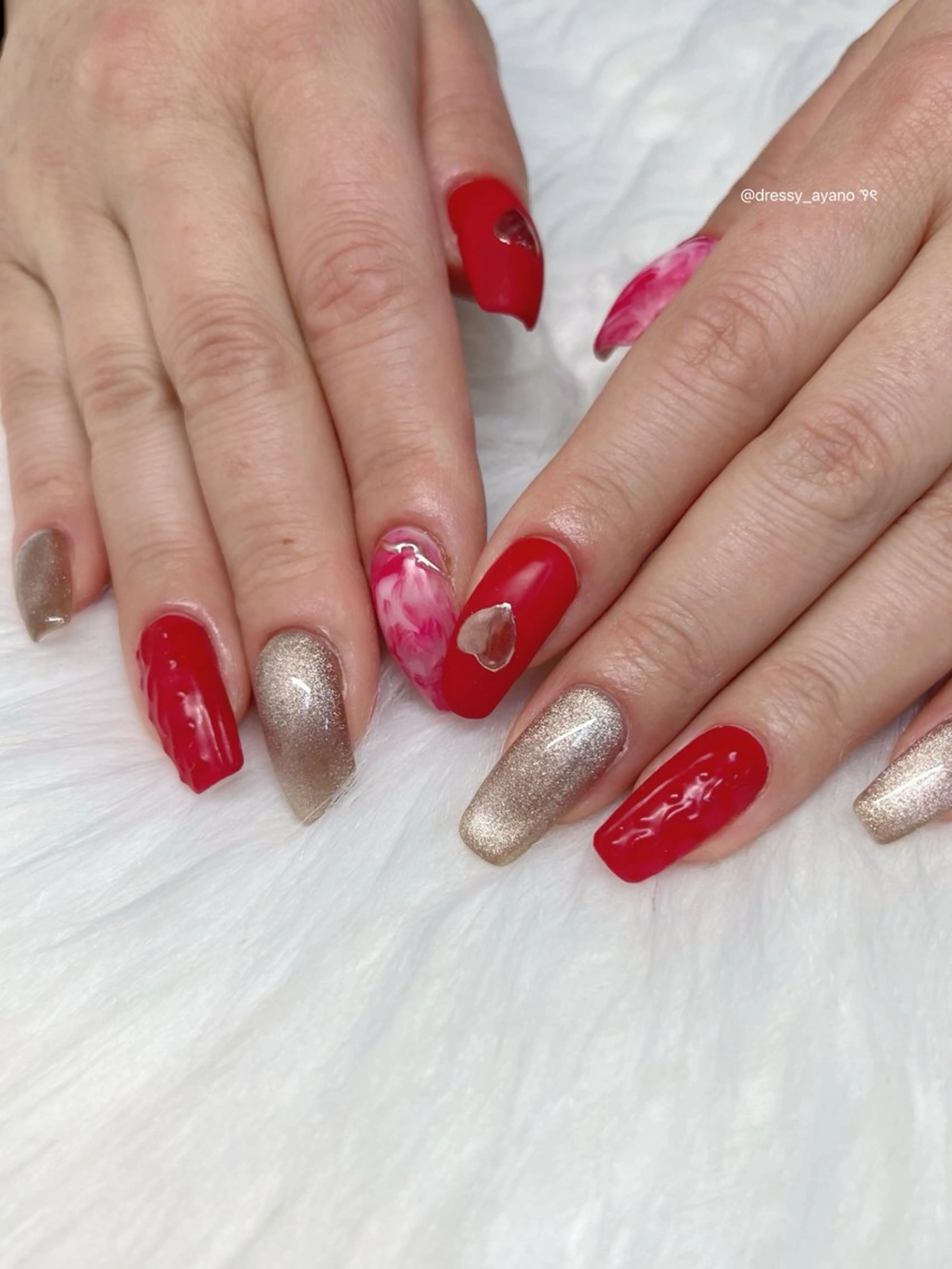 ネイル ハンドネイル キャンアイドレッシー 三鷹店🍒あやののネイルデザイン