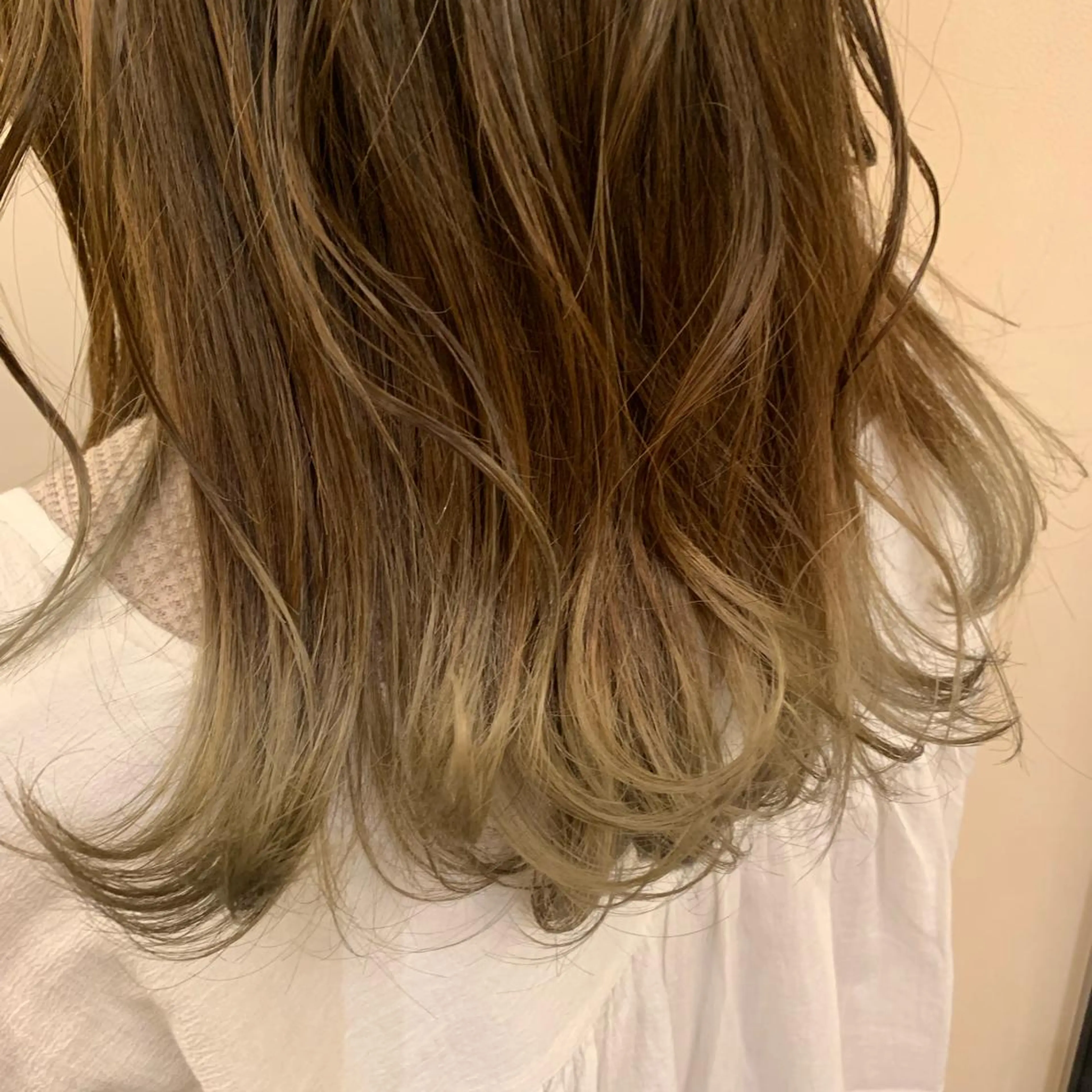 ロング カラー グラデーションカラー シルバー ボブ美容師 /馬場 翼のヘアスタイル