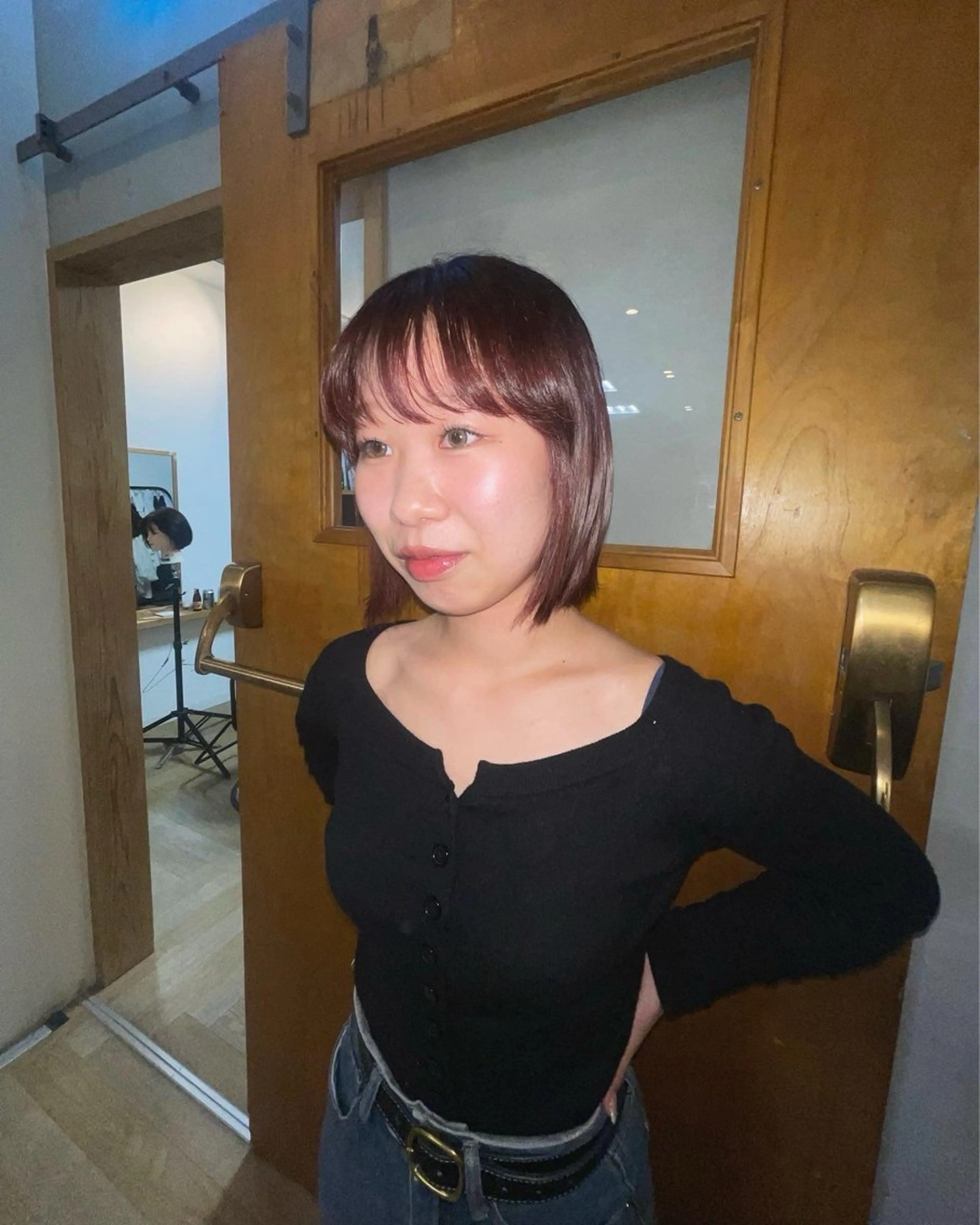 カラー YURiA レイヤー🫧のヘアスタイル