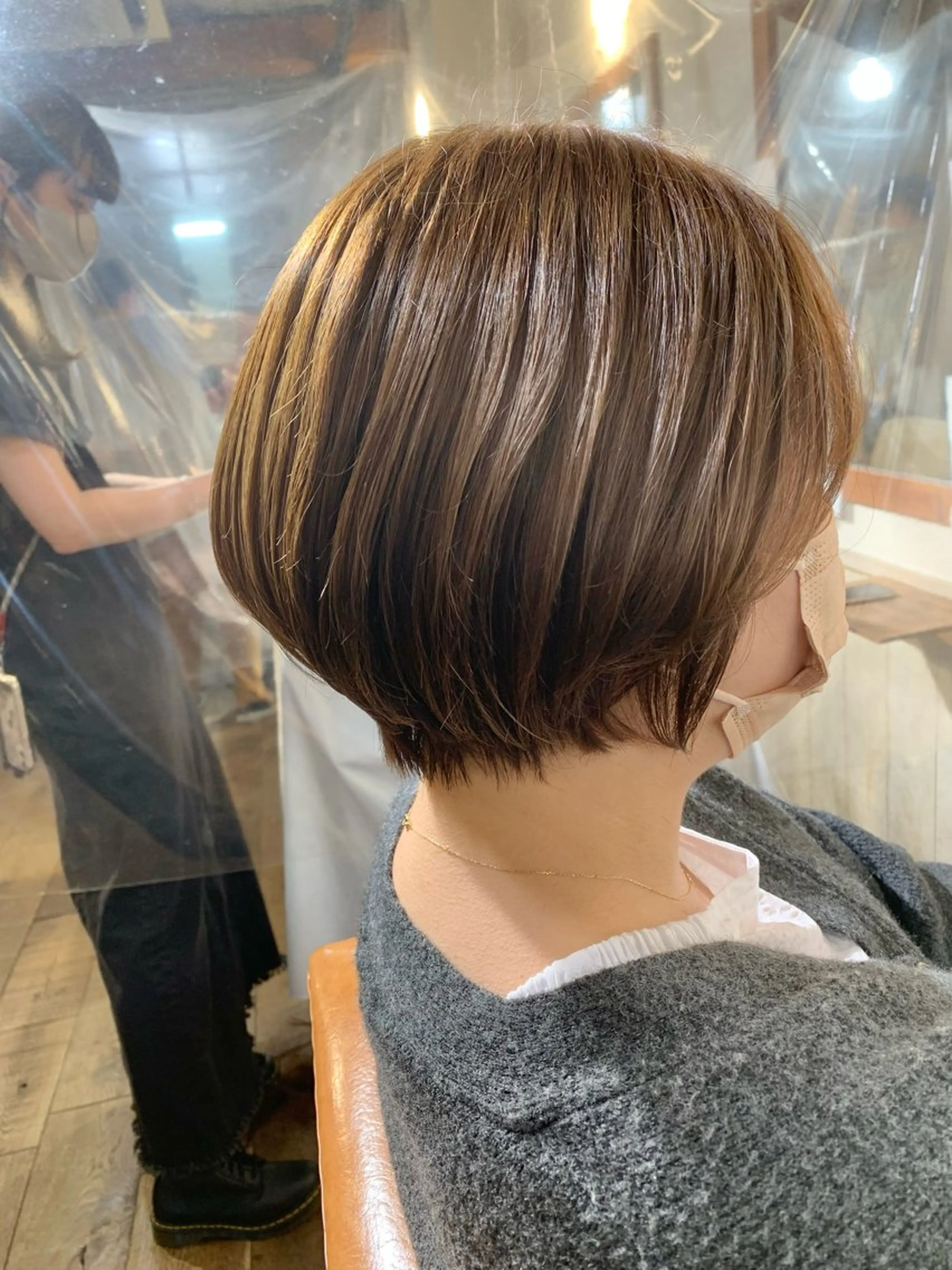 ショート 透明感カラー/ボブ /佐藤伶のヘアスタイル