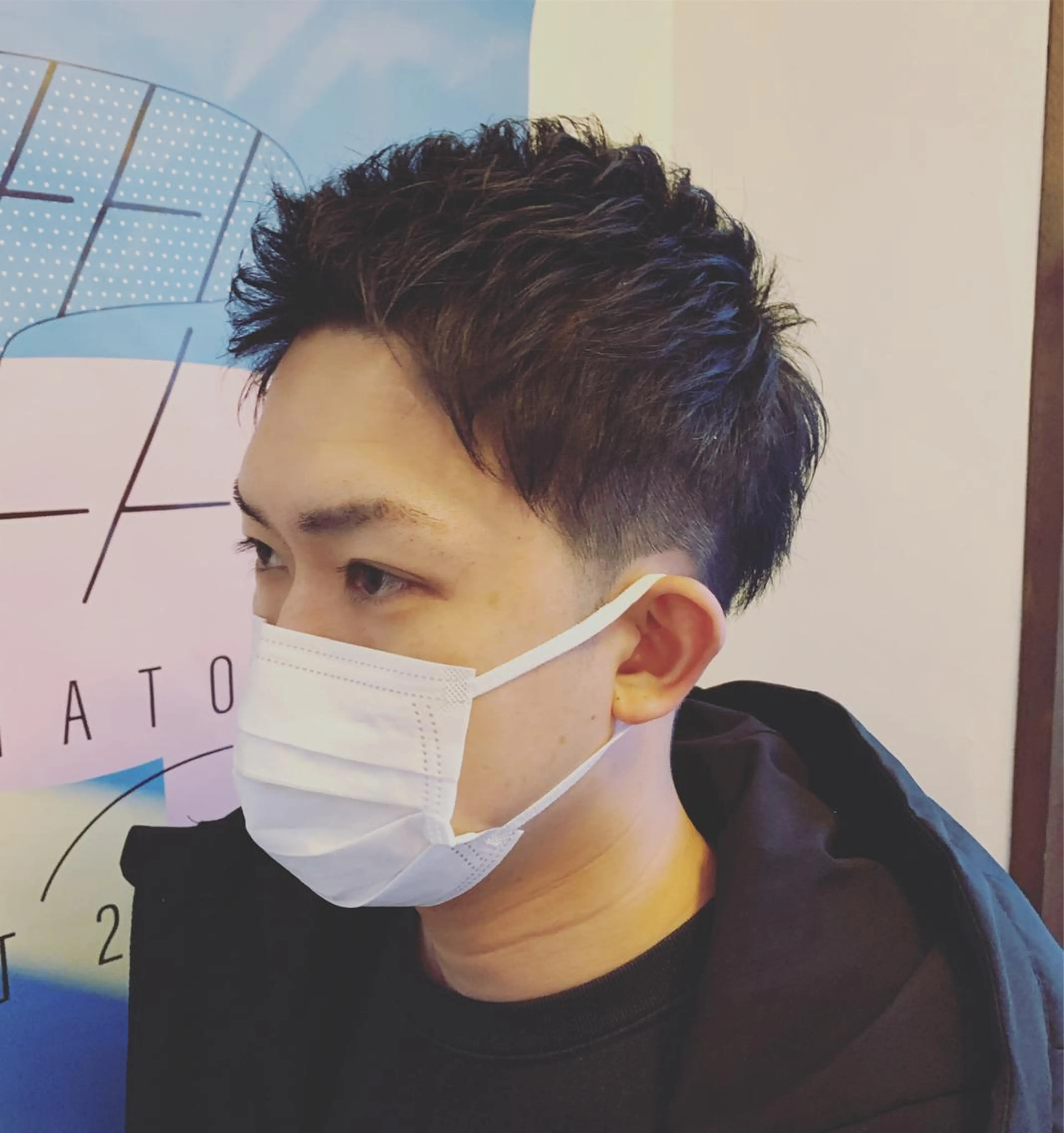 ショート 嶋 悠哉のヘアスタイル