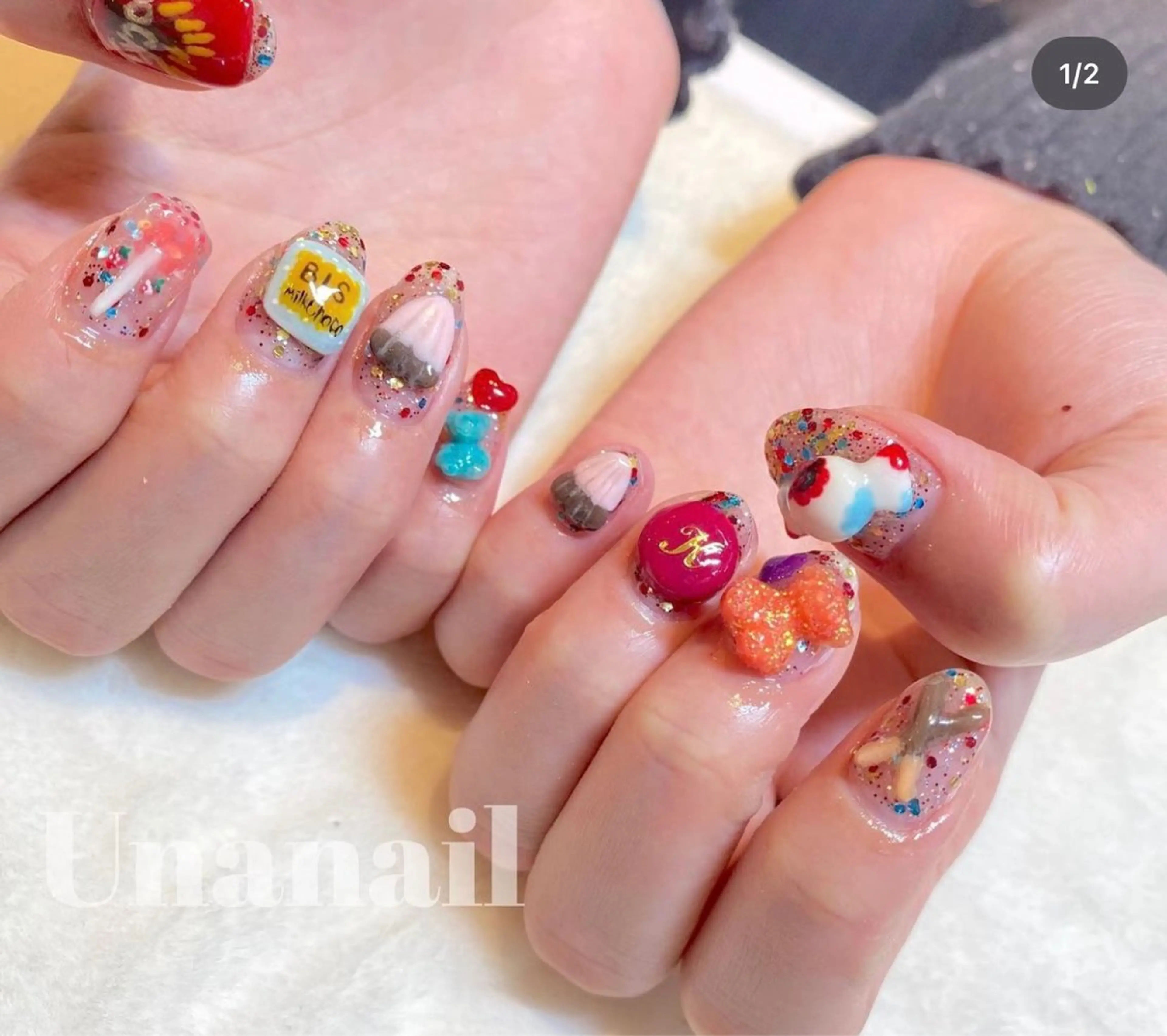 ネイル ハンドネイル una nail salonのネイルデザイン