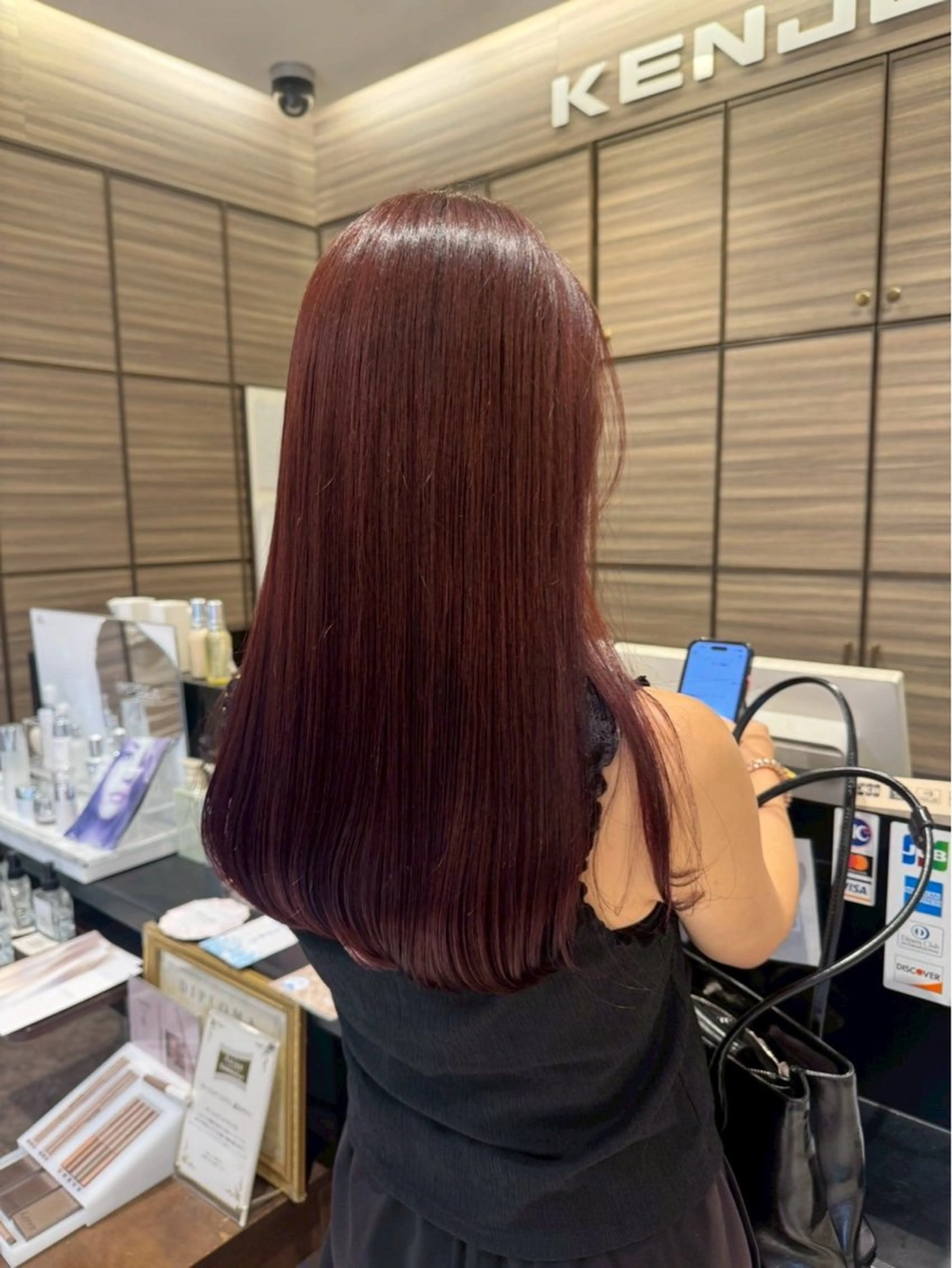 ロング カラー 暖色カラー💞🎀 ゆいのヘアスタイル