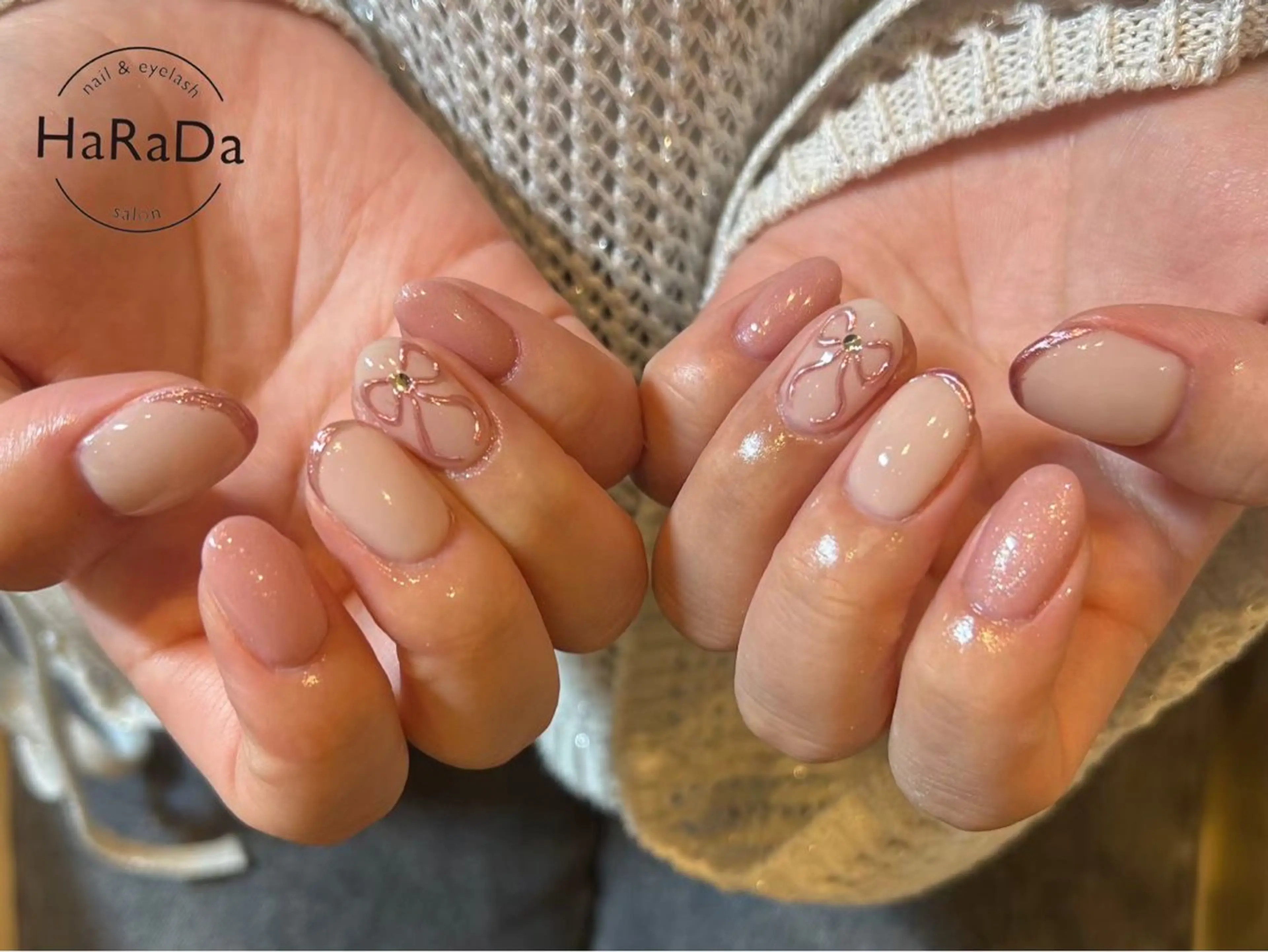ネイル nail & eyelash salon HaRaDa所属・坂本 真紀のネイルデザイン