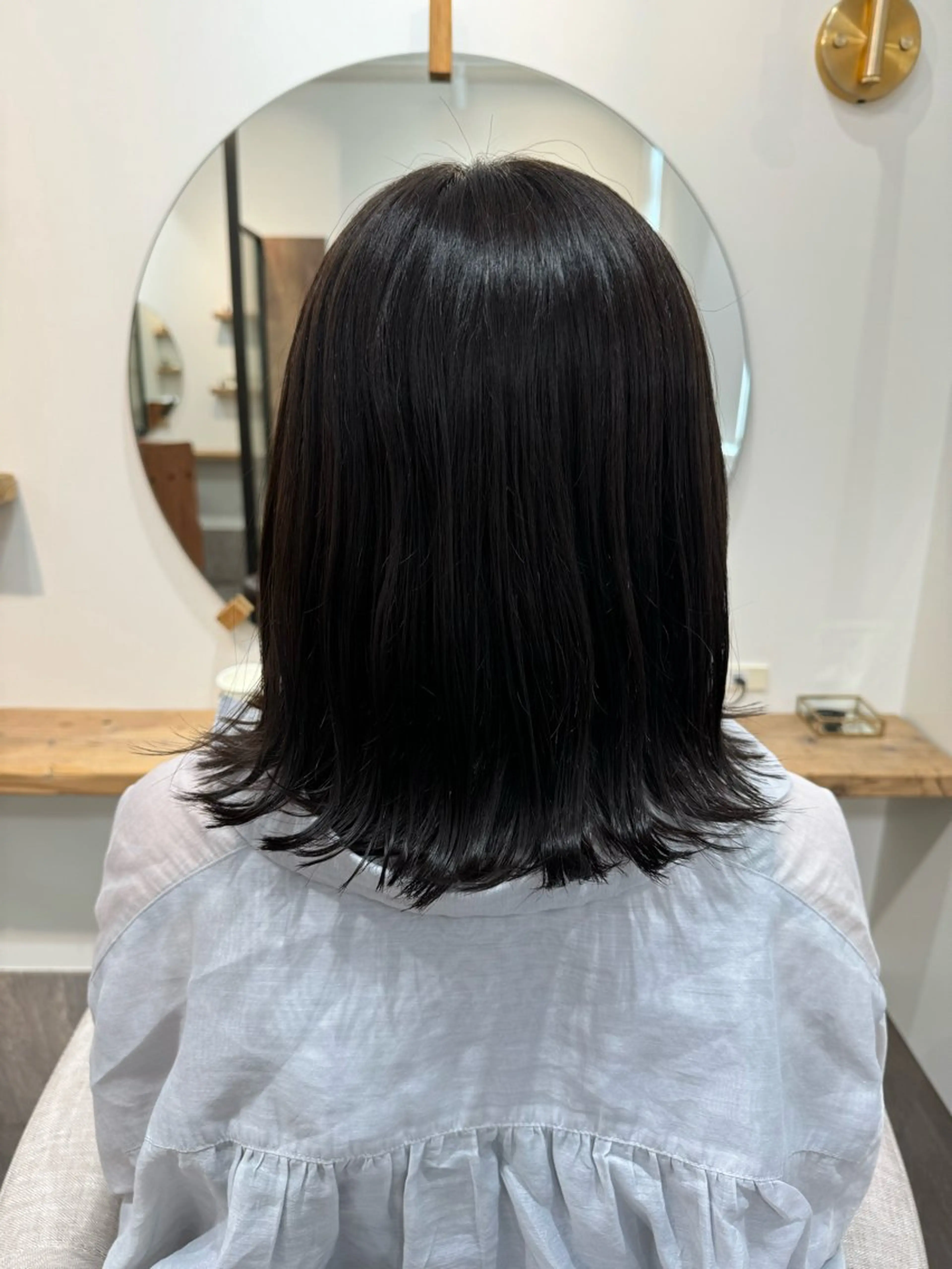ミディアム カラー Nagisa ナギサのヘアスタイル