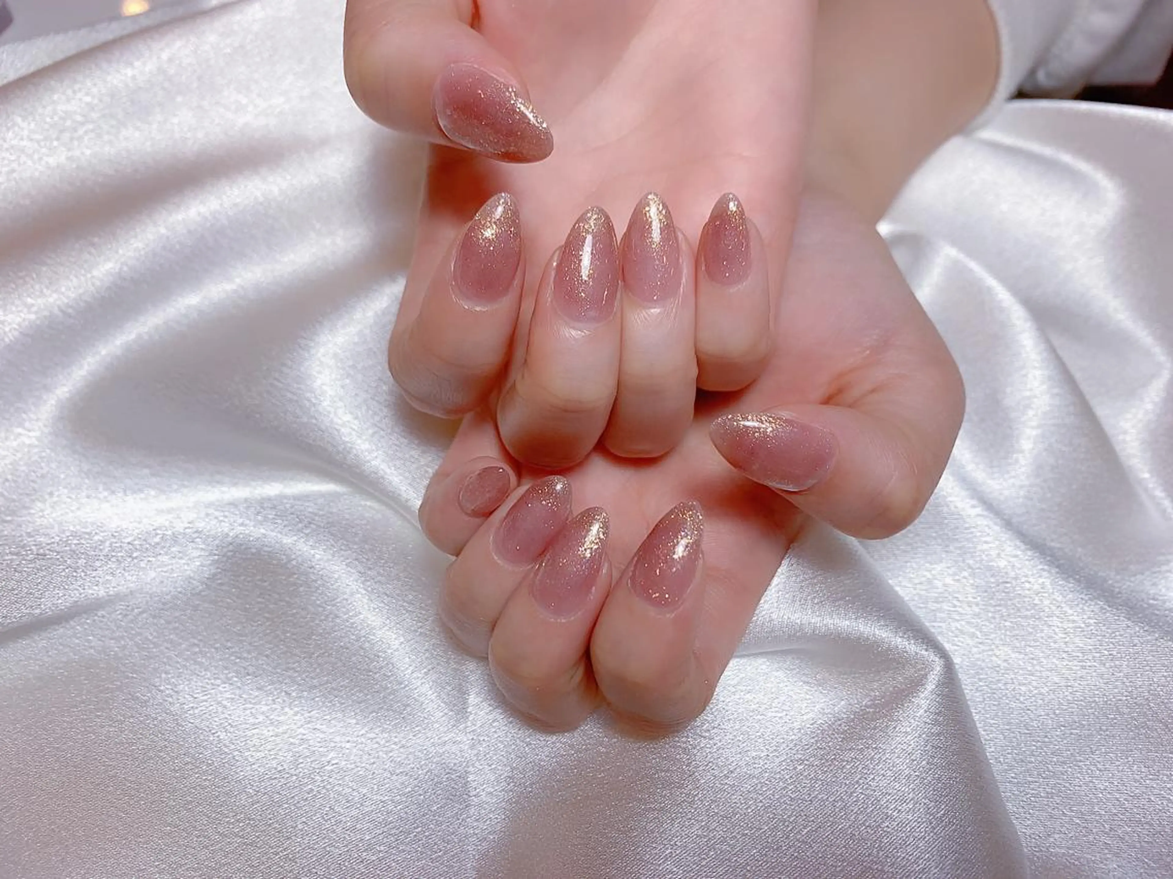 ネイル ワンカラーネイル ネイルサロン ルミア Lumia 店長のネイルデザイン