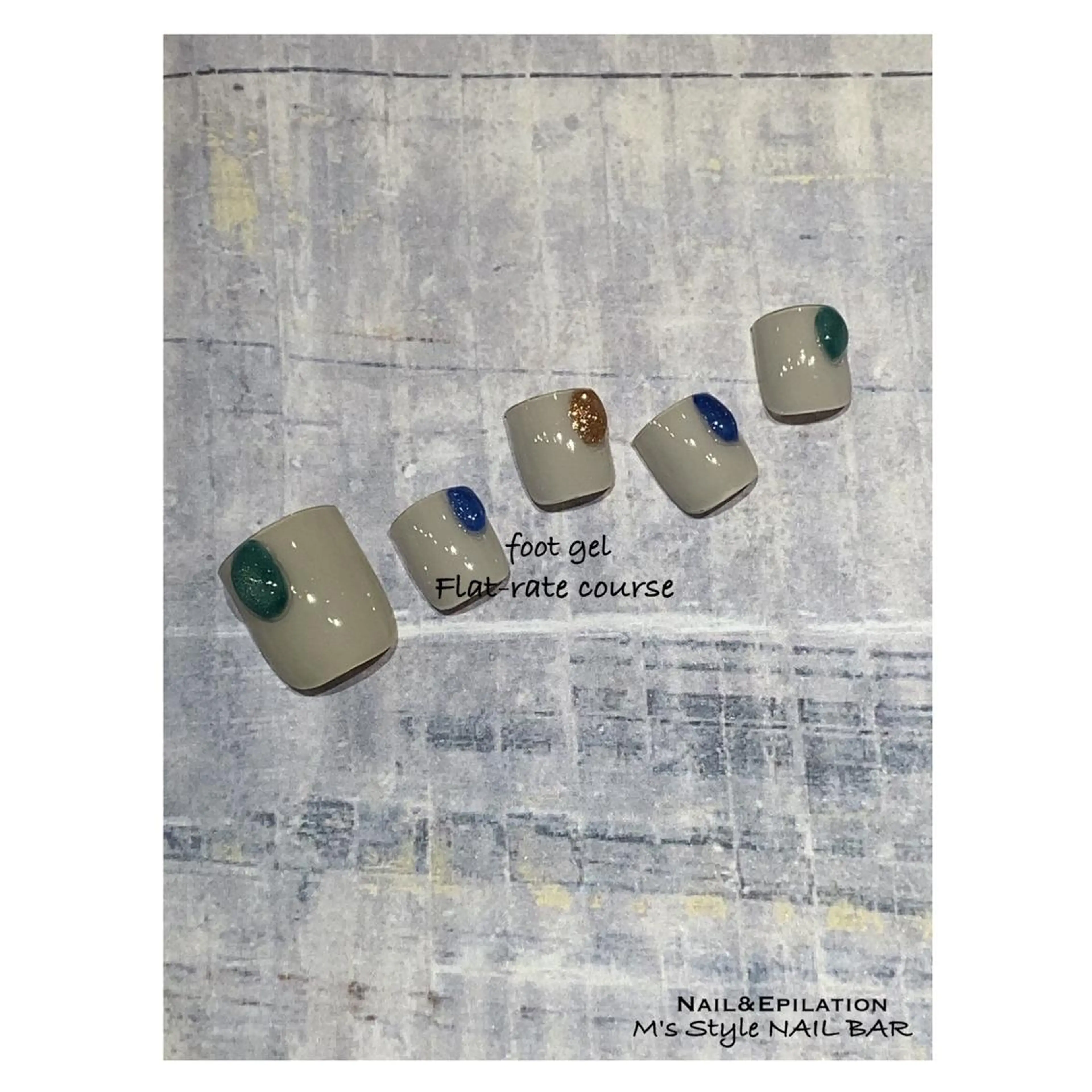 ネイル 成人式 韓国ネイル ロングネイル マグネットネイル ミディアムネイル フットネイル M's Style NAIL BARのエステ・リラクイメージ