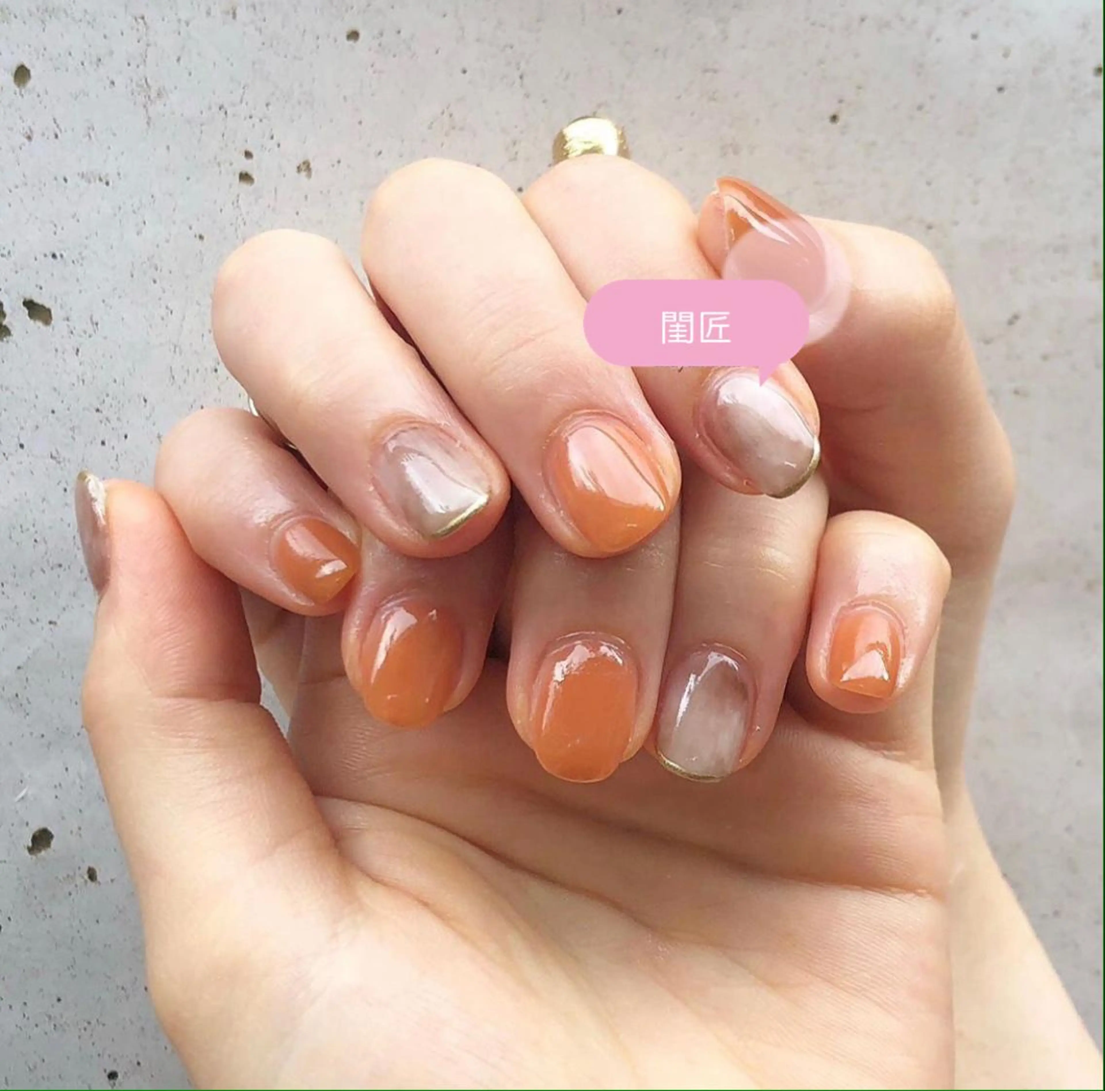 ネイル ハンドネイル ハンドケア (∩_∩)ミモネイル /eyelashのネイルデザイン