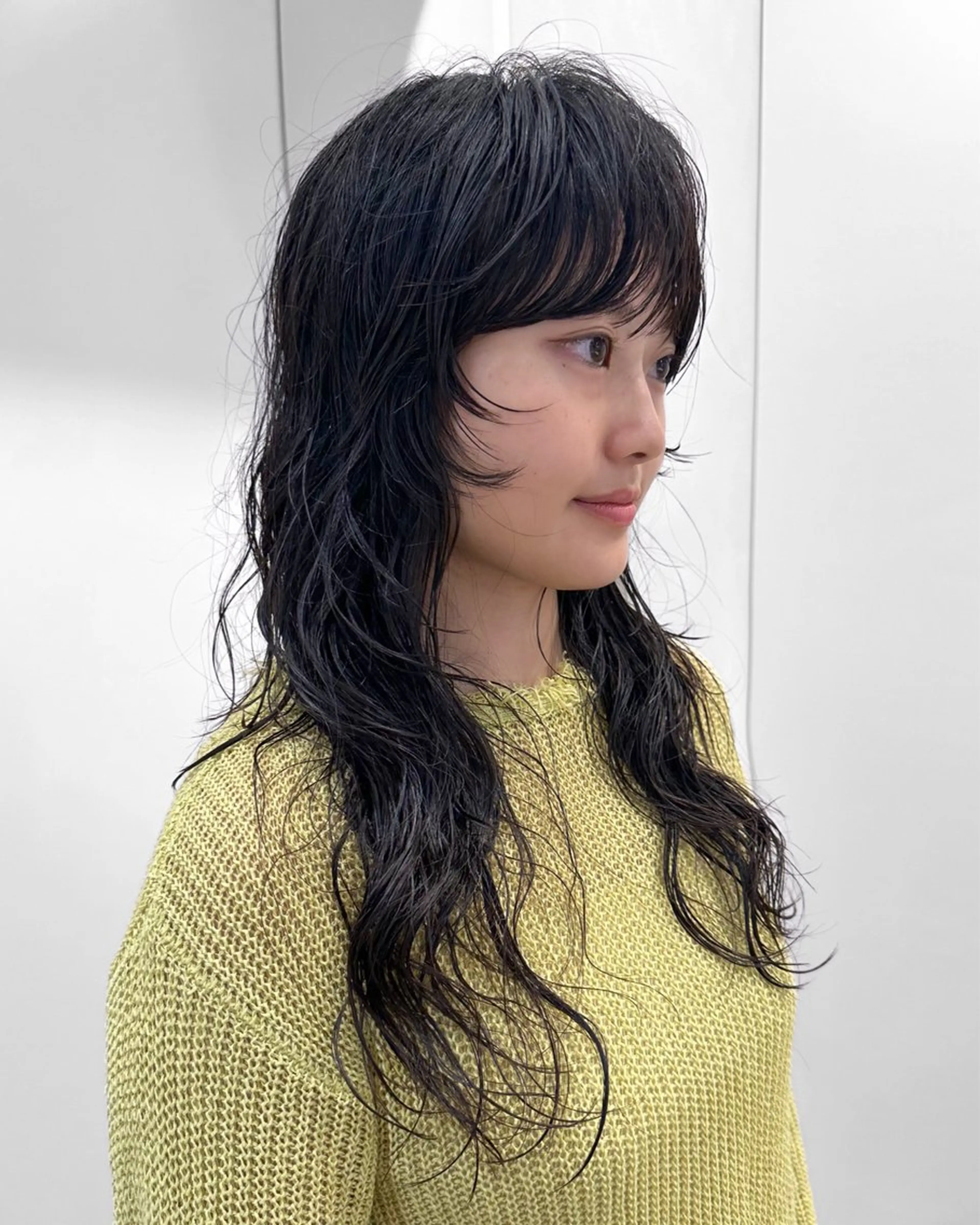 セミロング パーマ 🌀perm 🌀のヘアスタイル