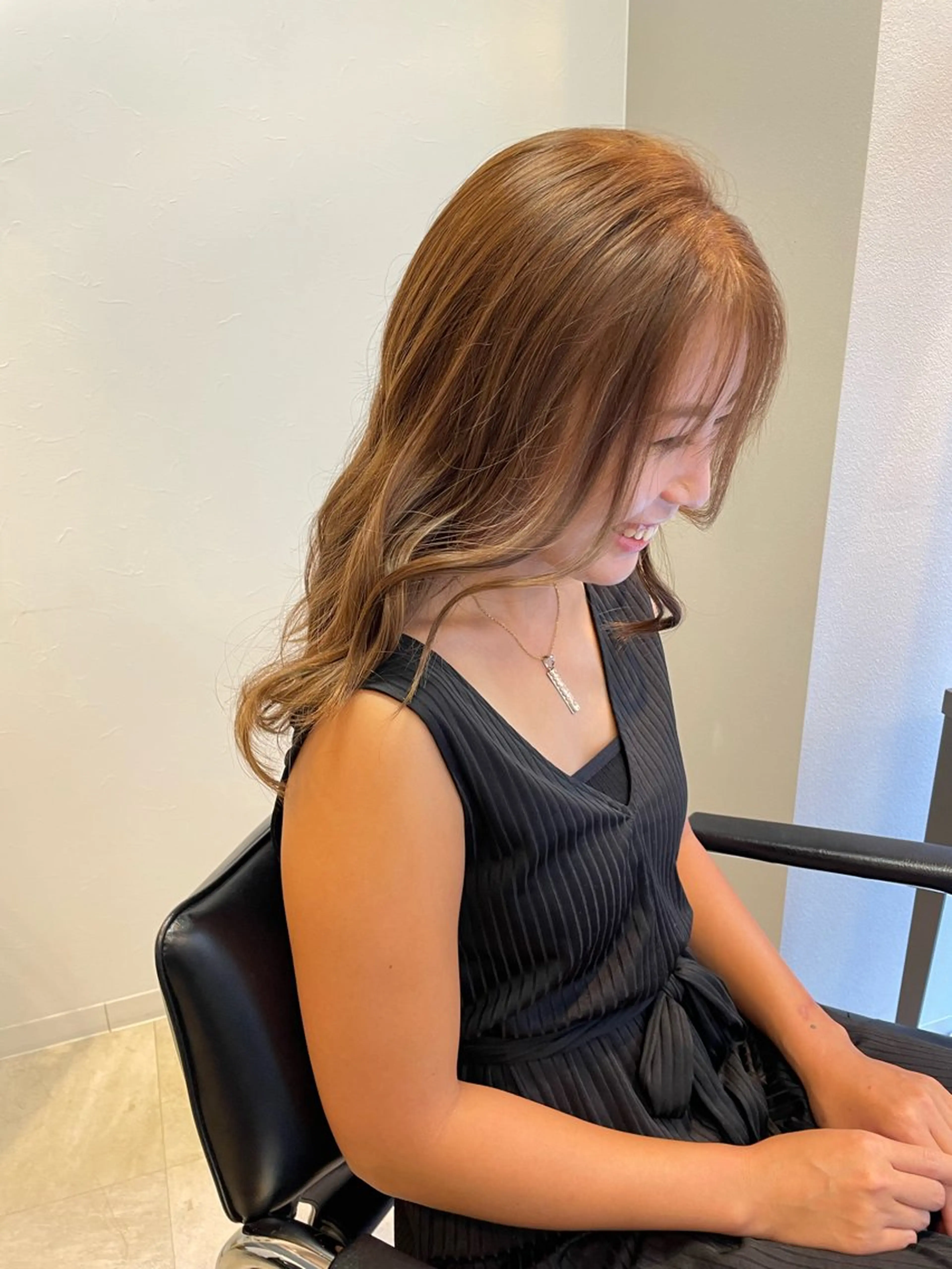 セミロング カラー 🍨モテベージュ🩰 miraiのヘアスタイル