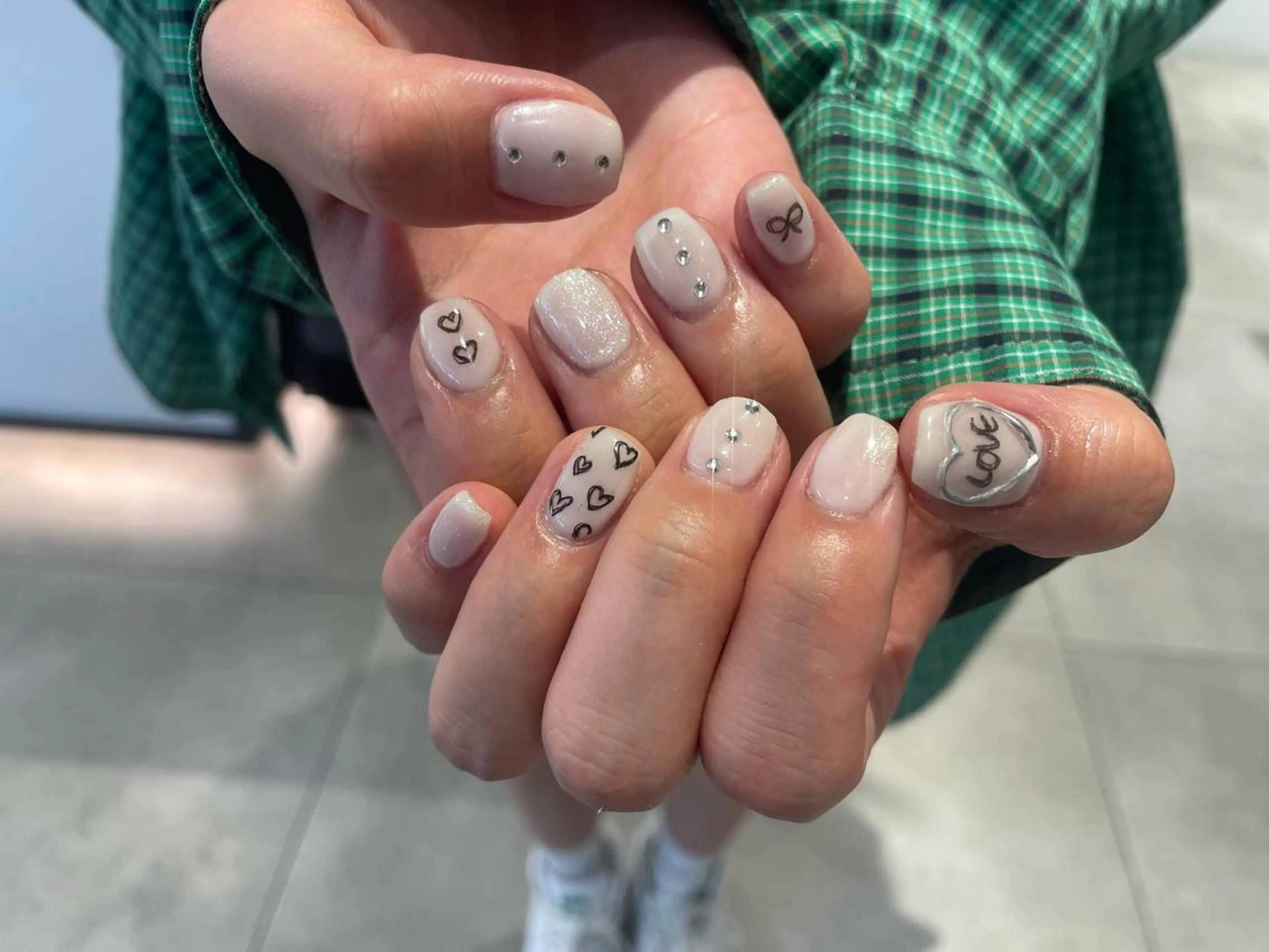 ネイル デザインカラー 🎀REINA🎀のヘアスタイル