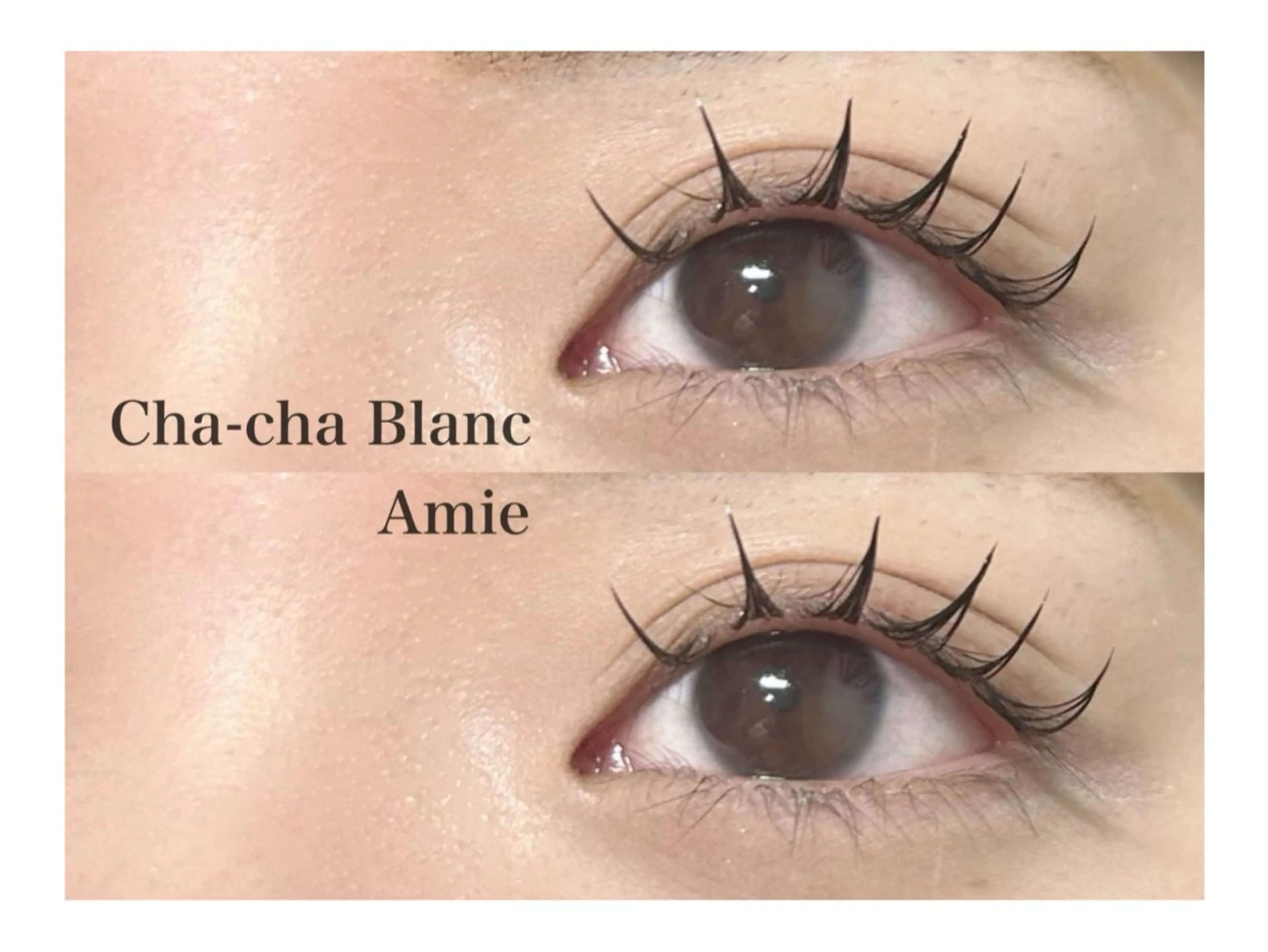 マツエク・マツパ マツパ chacha bla nc Amie 沖田のマツエク・マツパデザイン