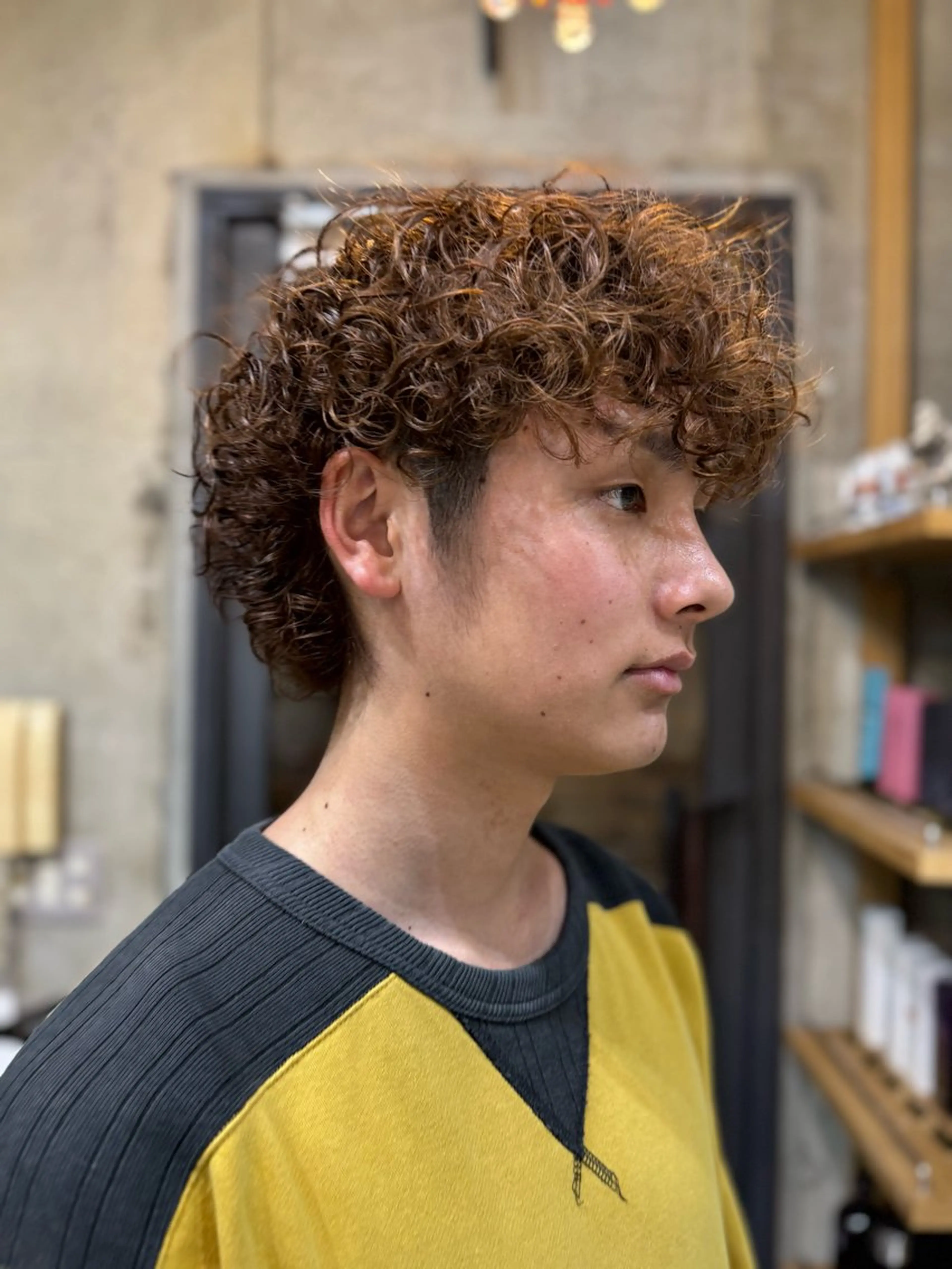 ショート パーマ/パーマ落とし /メンズカット/ヒロのヘアスタイル